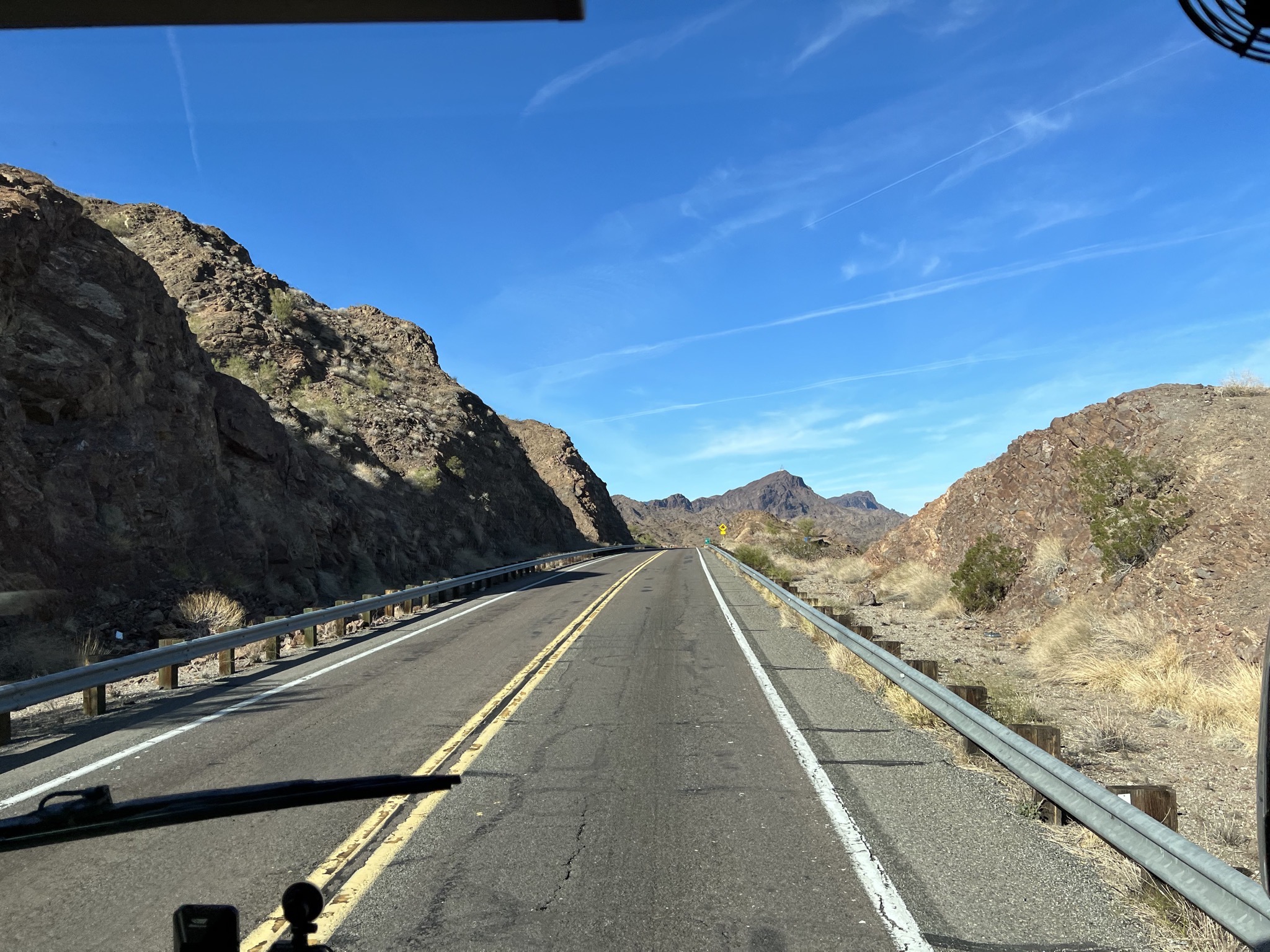 Hilly highway