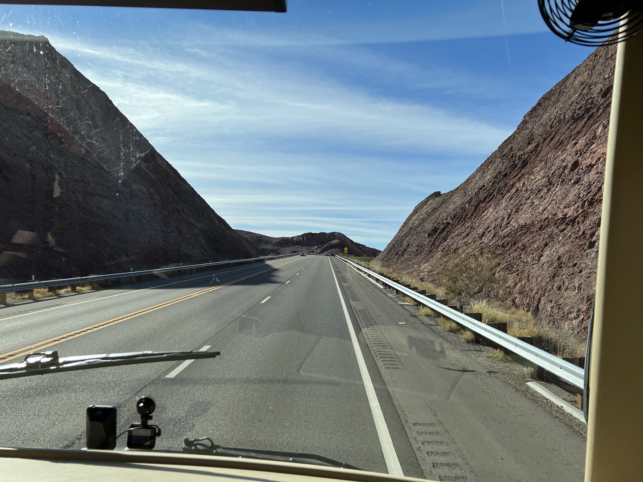 Hilly highway