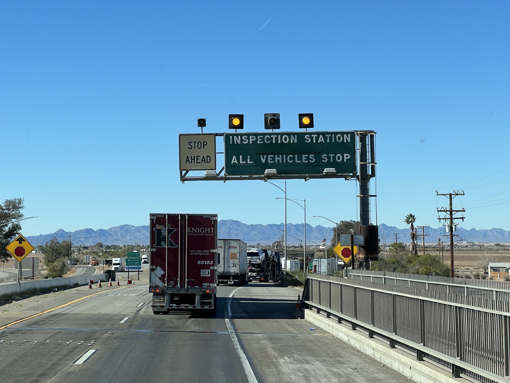 Inspection station