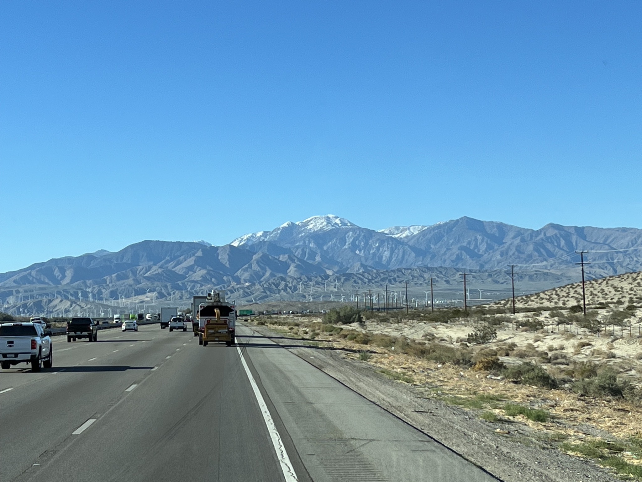 Snow-capped mountains