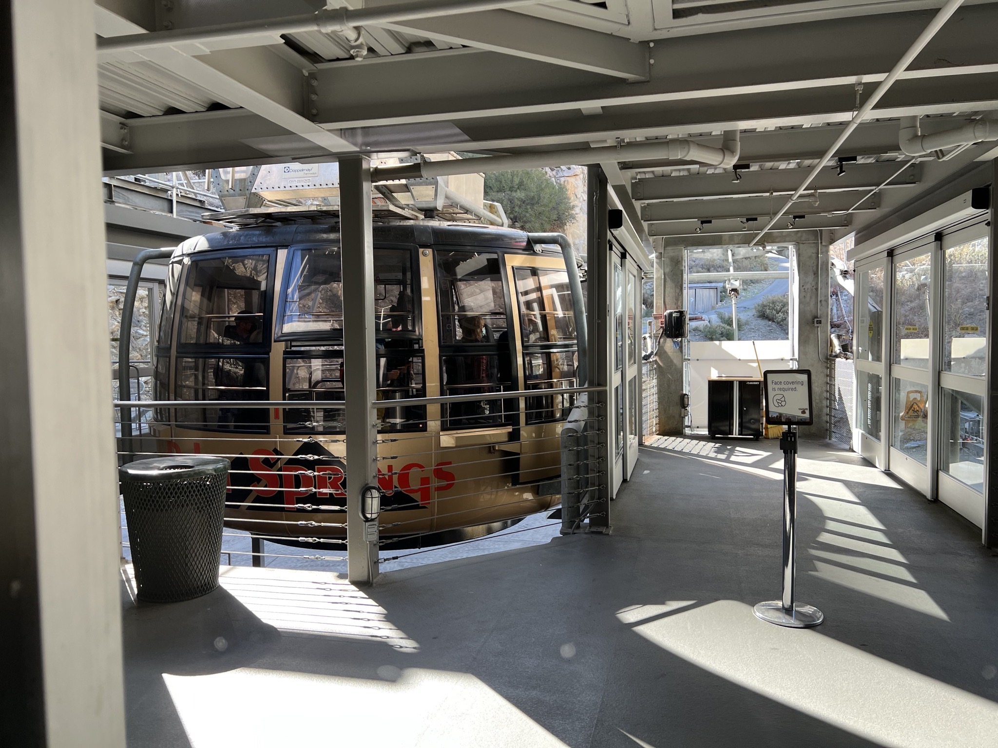 Tram arriving