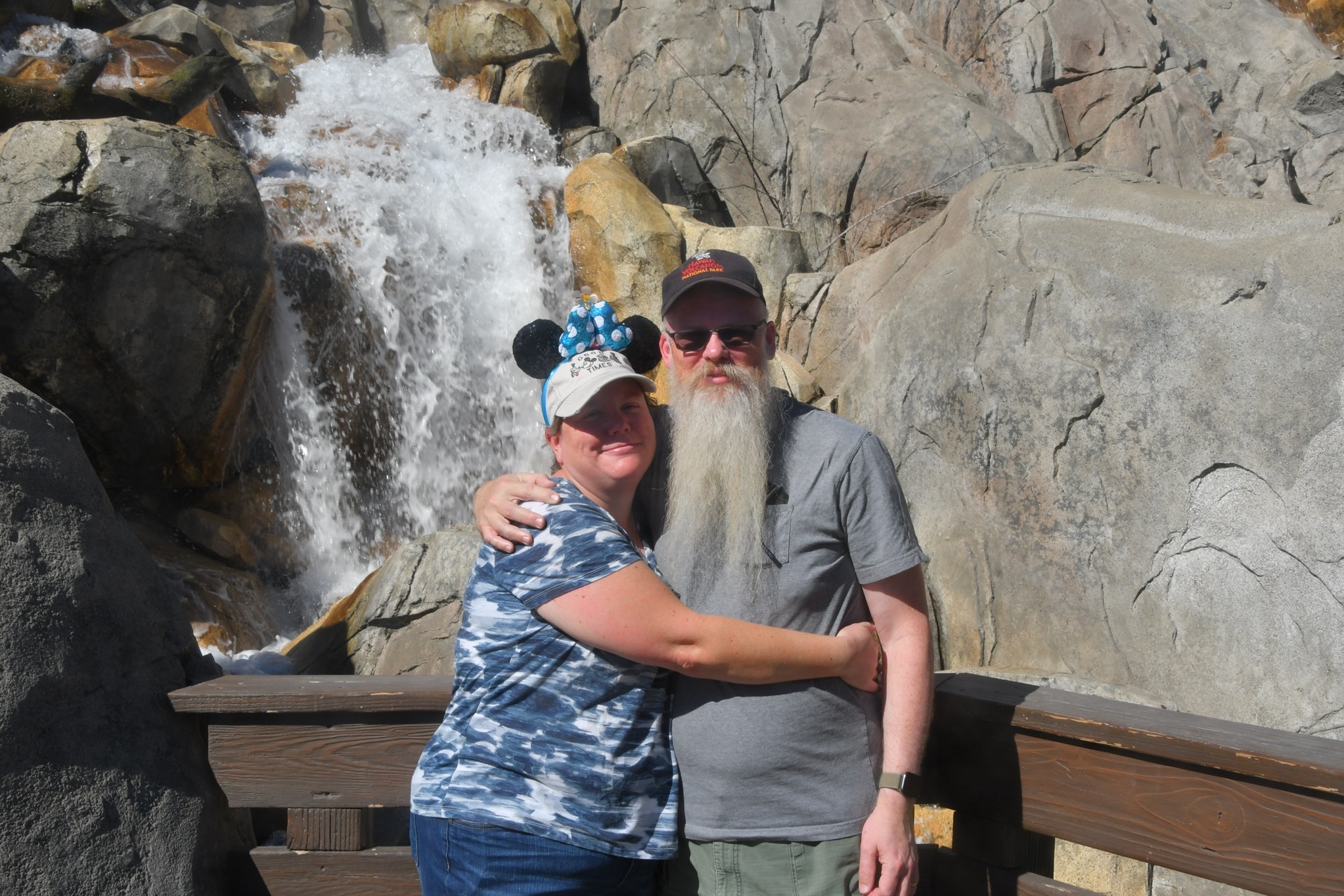 Waterfall photo op