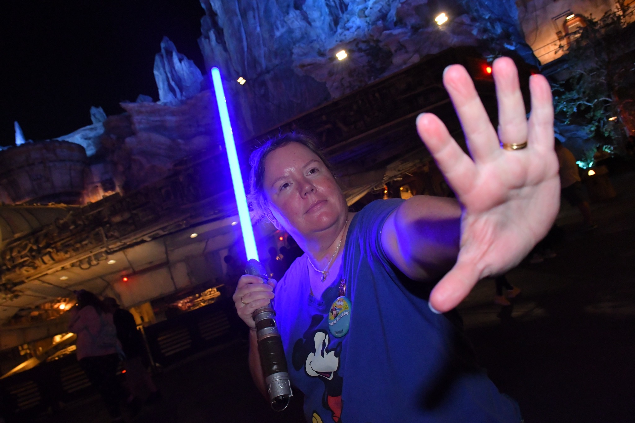 Jenn's lightsaber photos