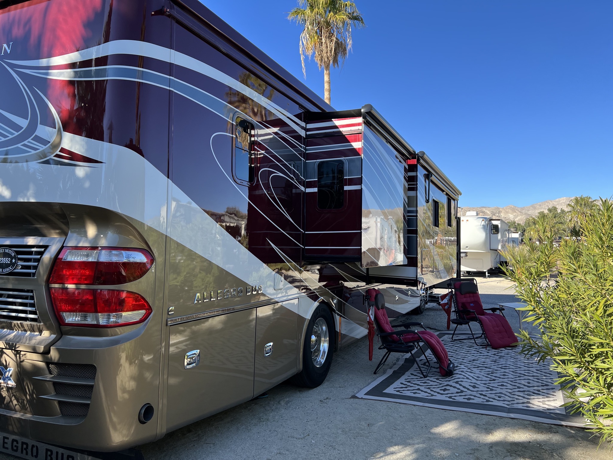 Our campsite