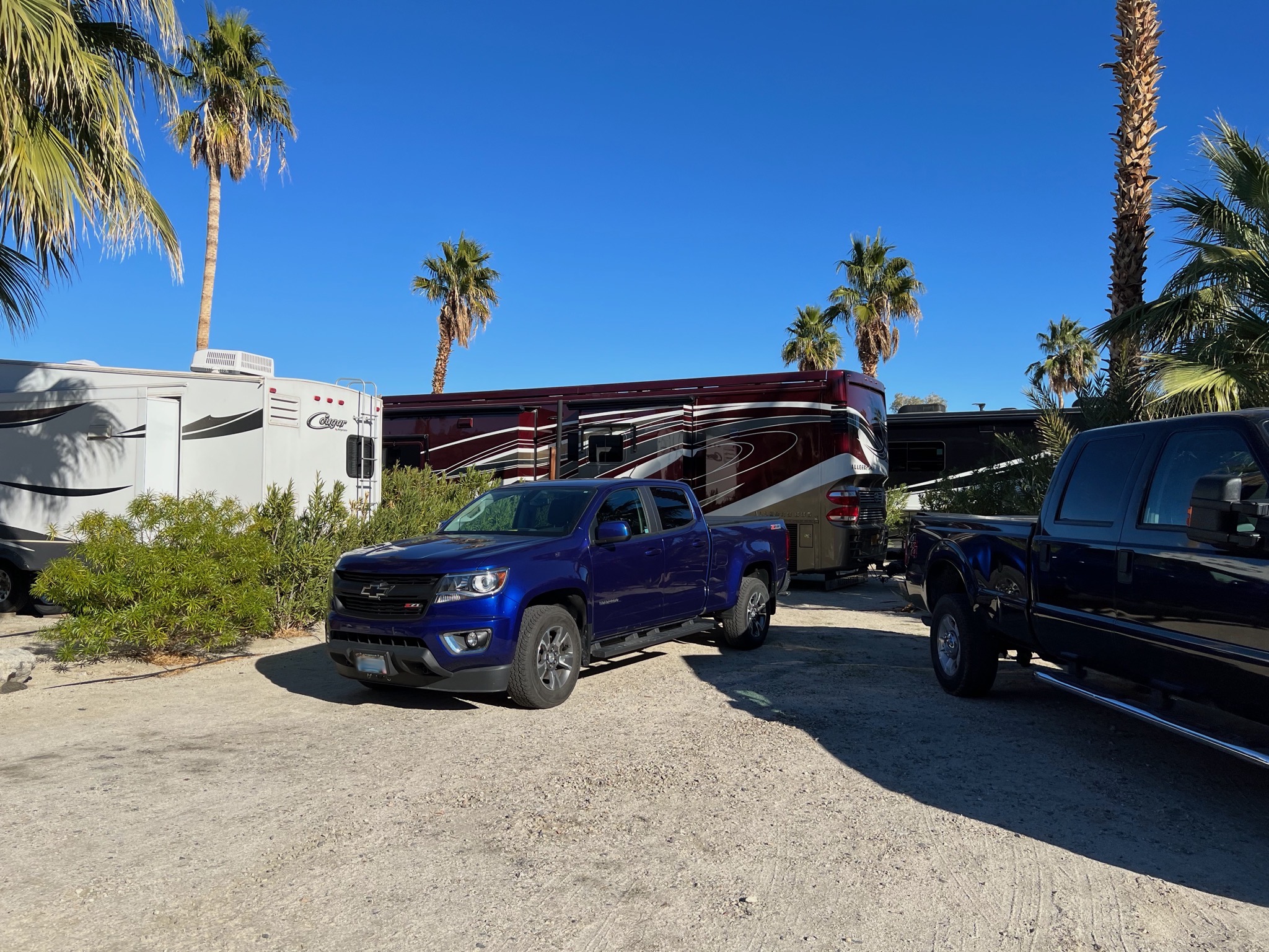Our truck and coach