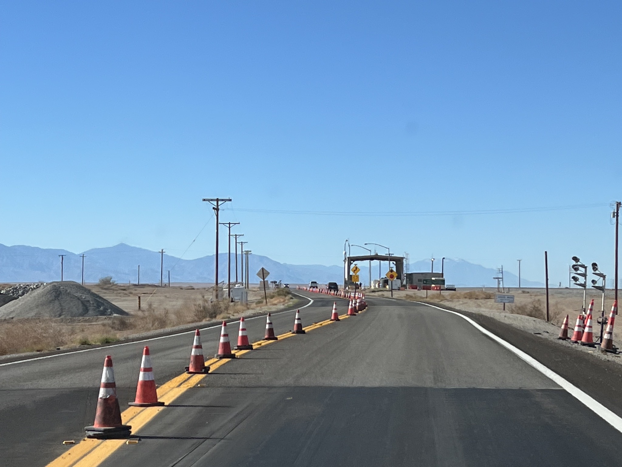 Border patrol station