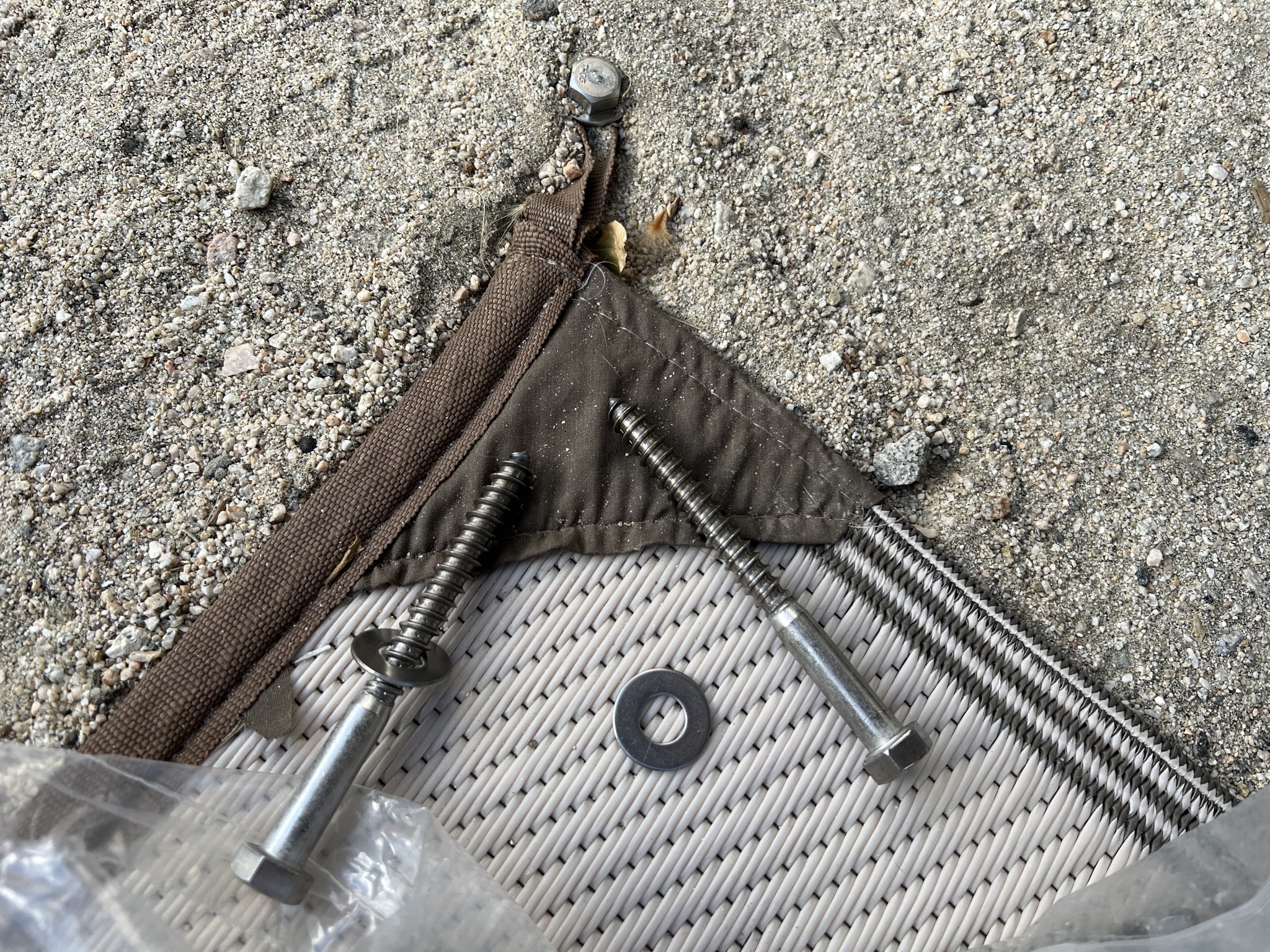Bolts, washers