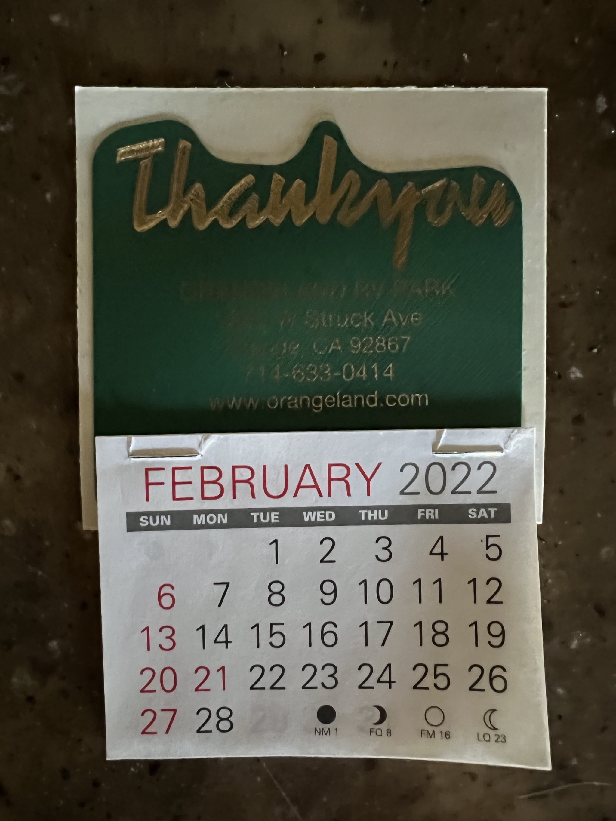 Calendar