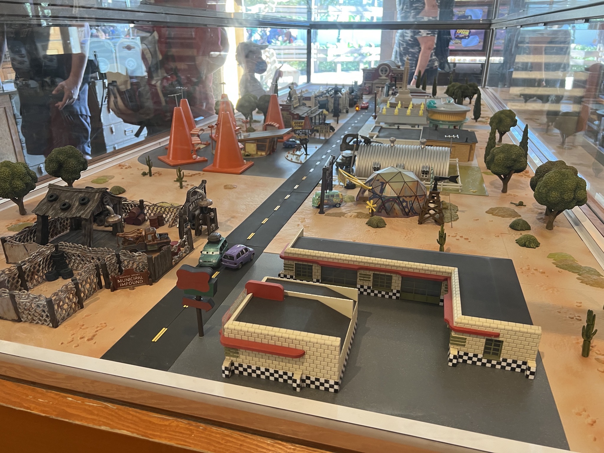 Radiator Springs model