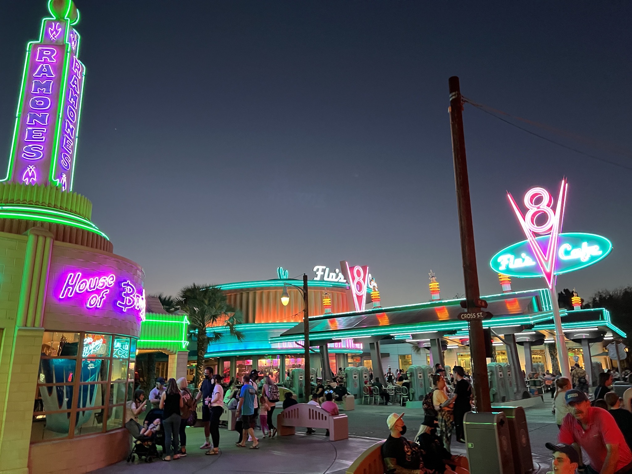 Radiator Springs neon