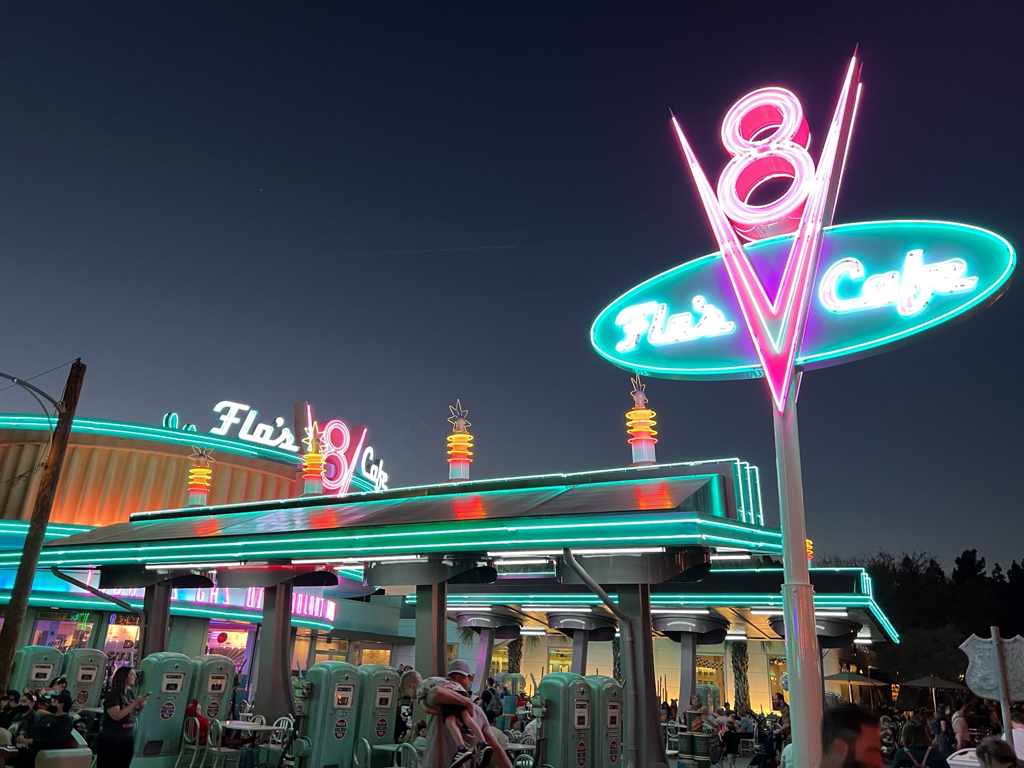 Radiator Springs neon
