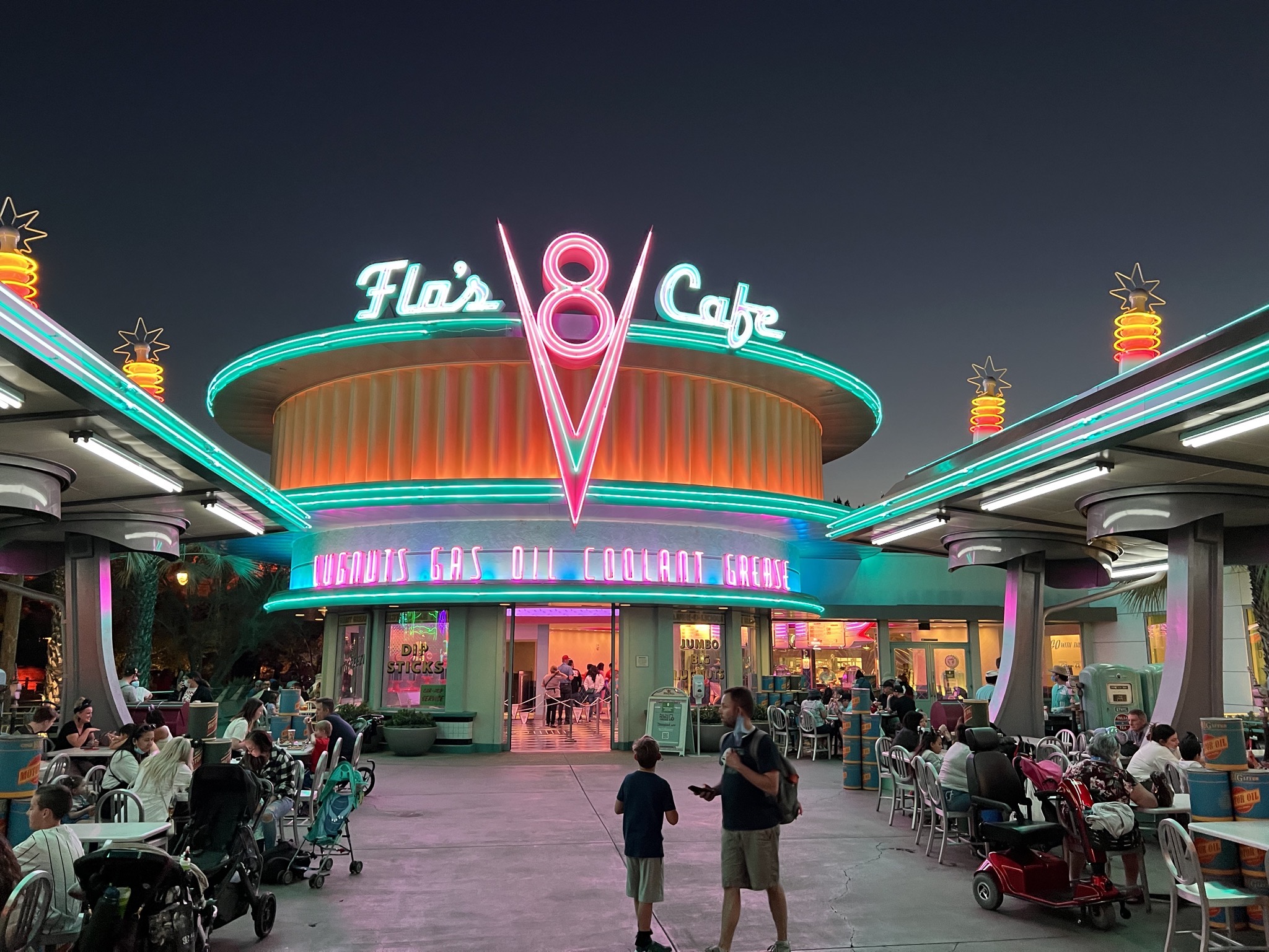 Radiator Springs neon