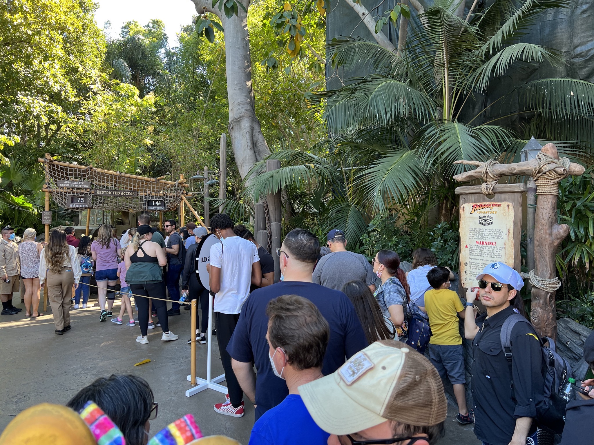 Indiana Jones ride
