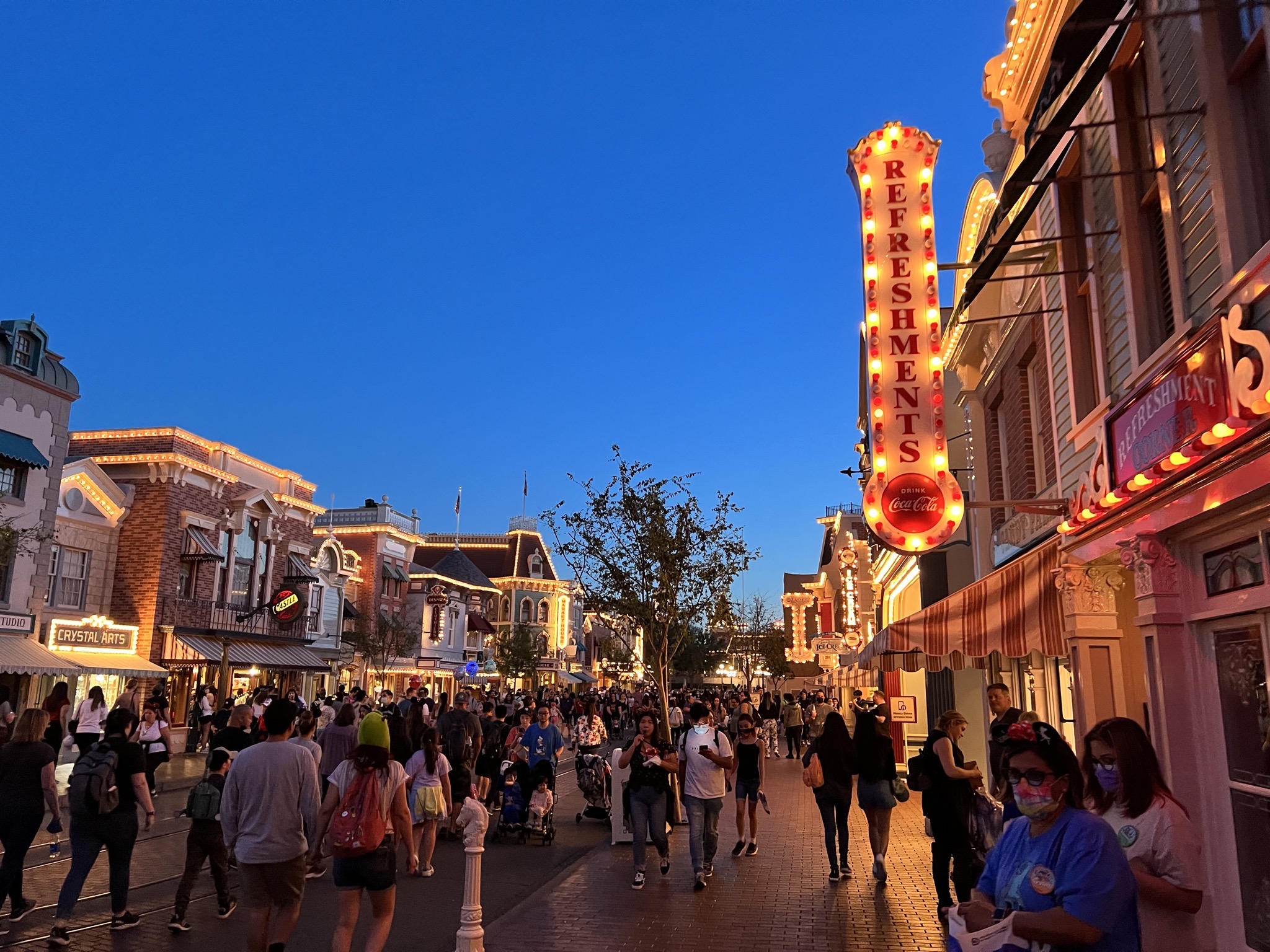 Main Street lights