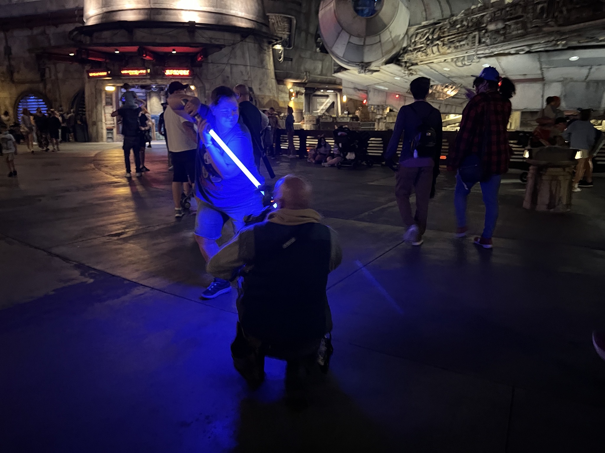 Jenn's lightsaber photos