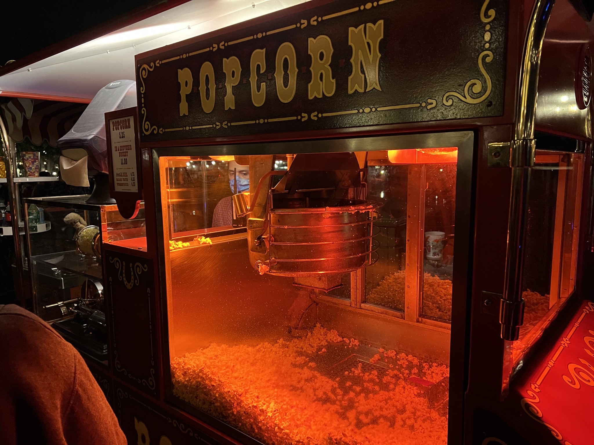 Popcorn cart