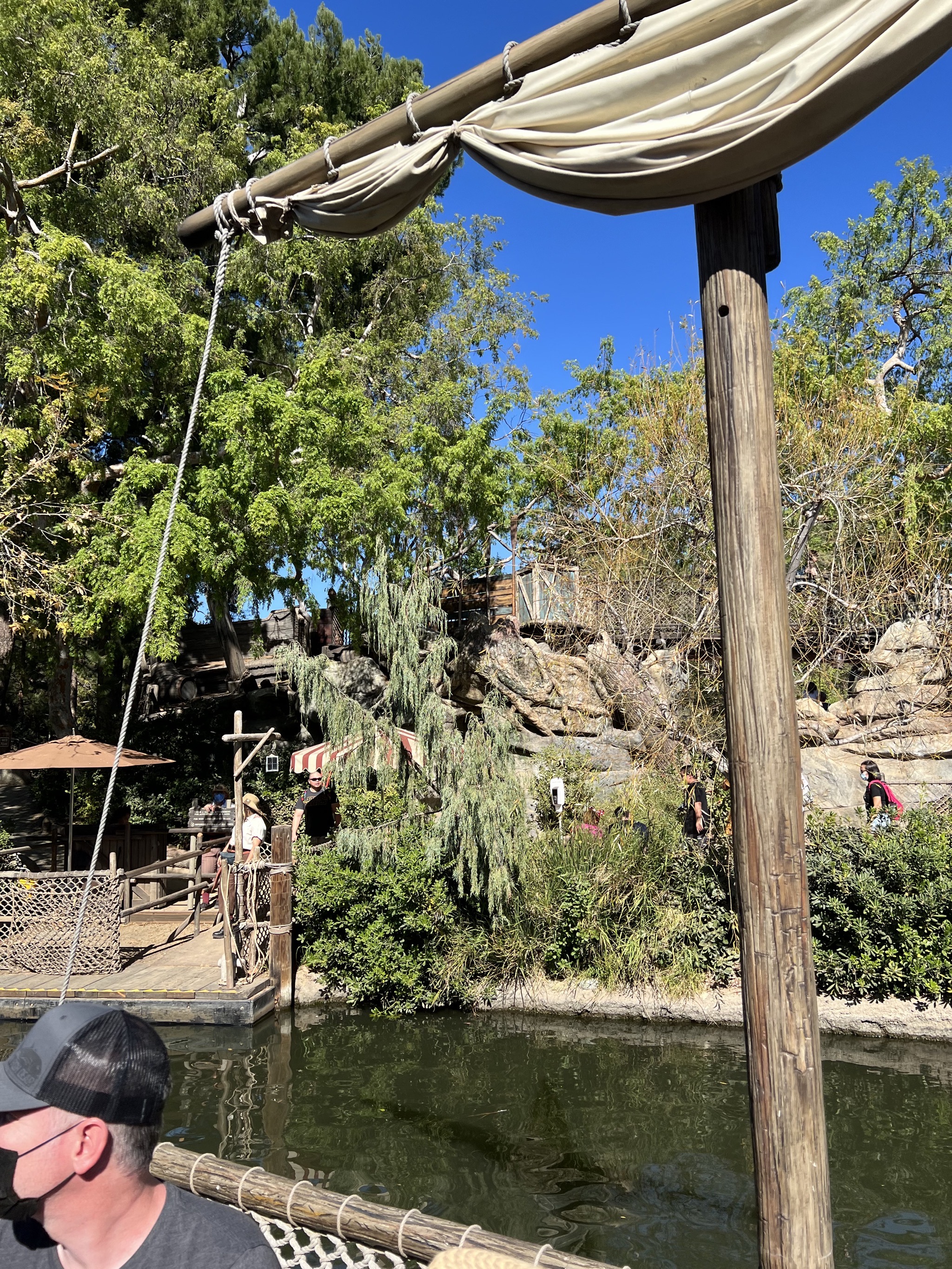 Raft to Tom Sawyer Island