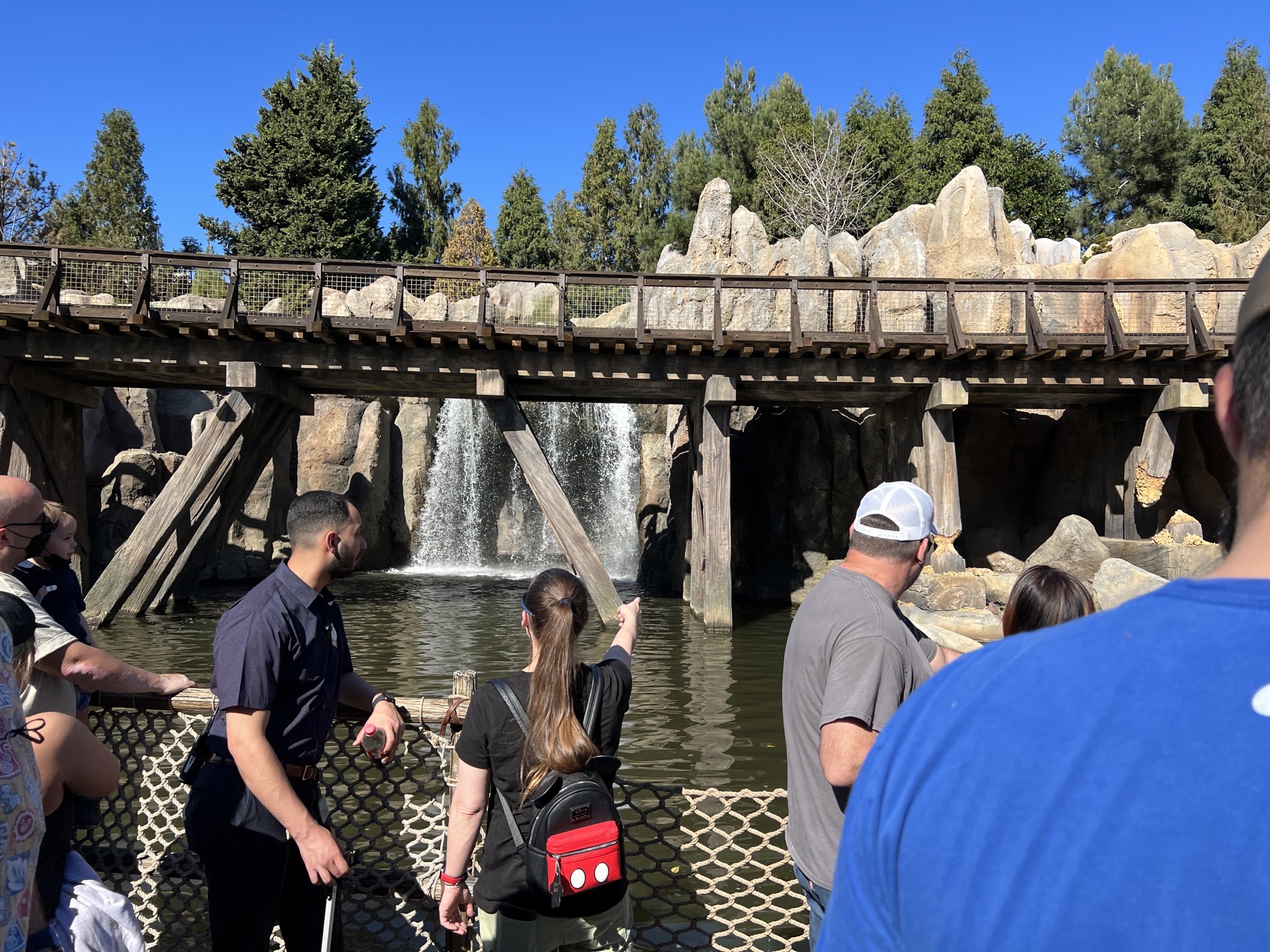 Raft from Tom Sawyer Island