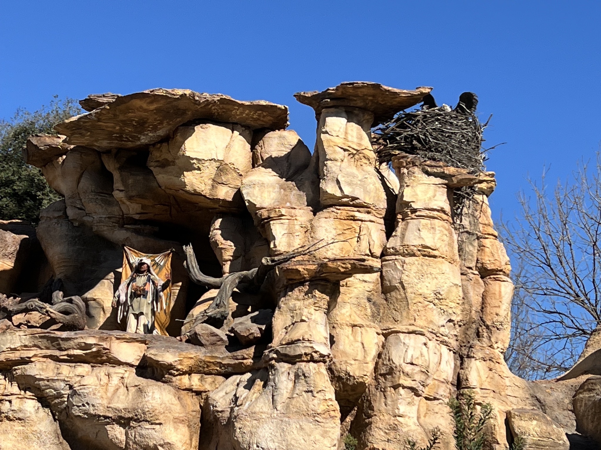 Raft from Tom Sawyer Island