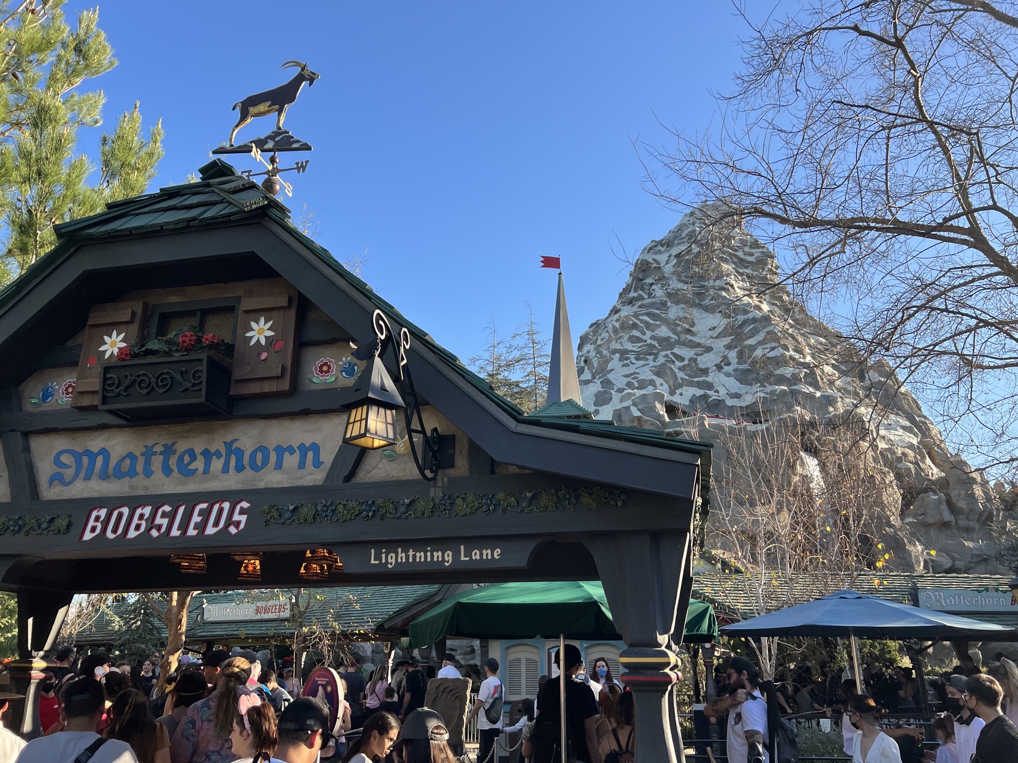 Matterhorn Bobsleds ride