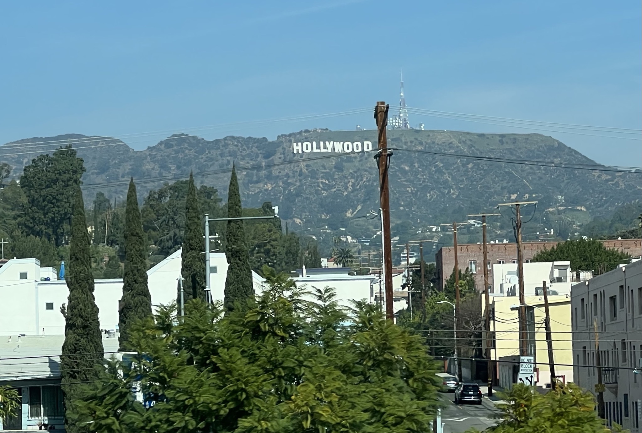Hollywood sign