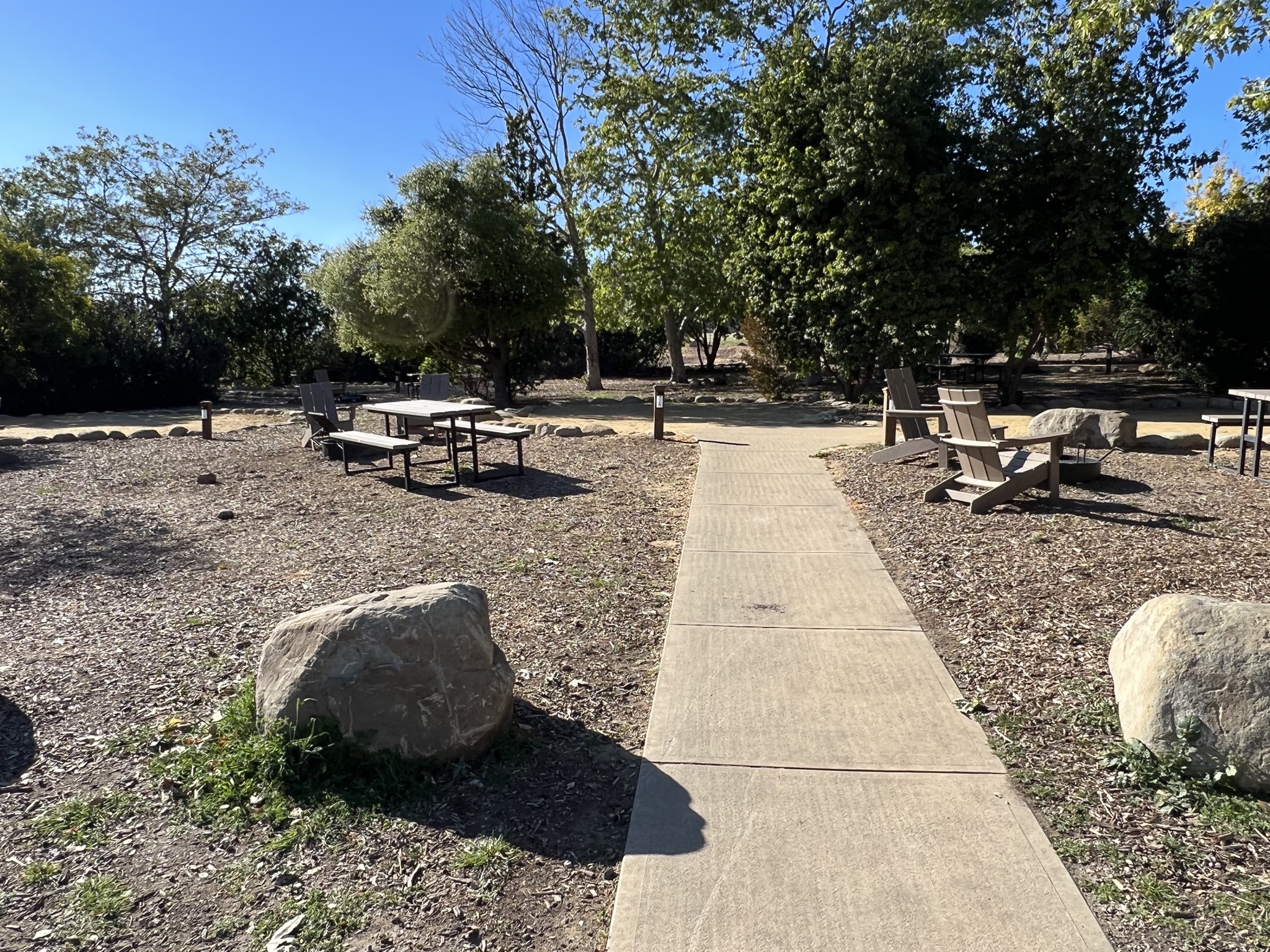 Tent sites
