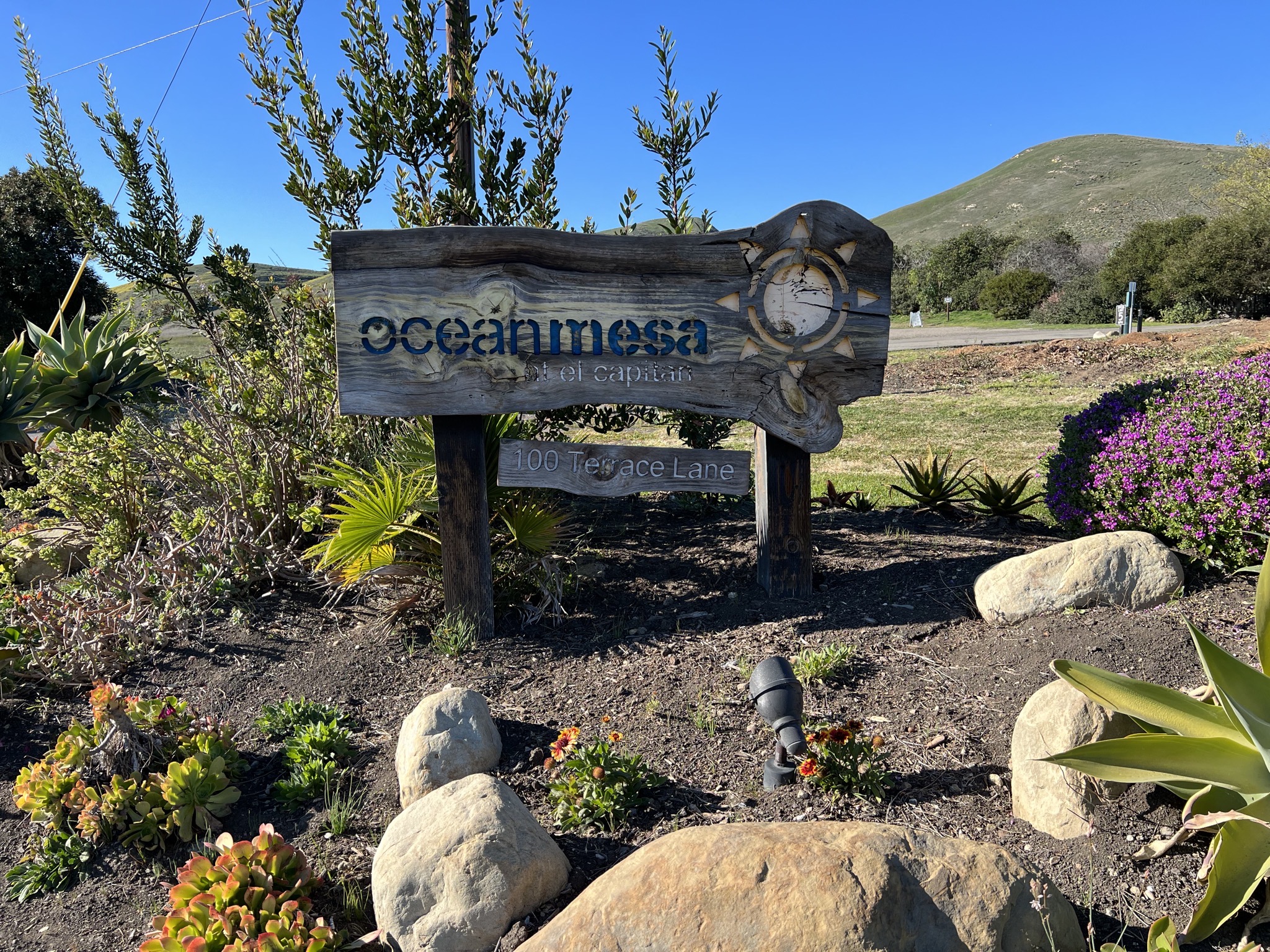 Ocean Mesa sign