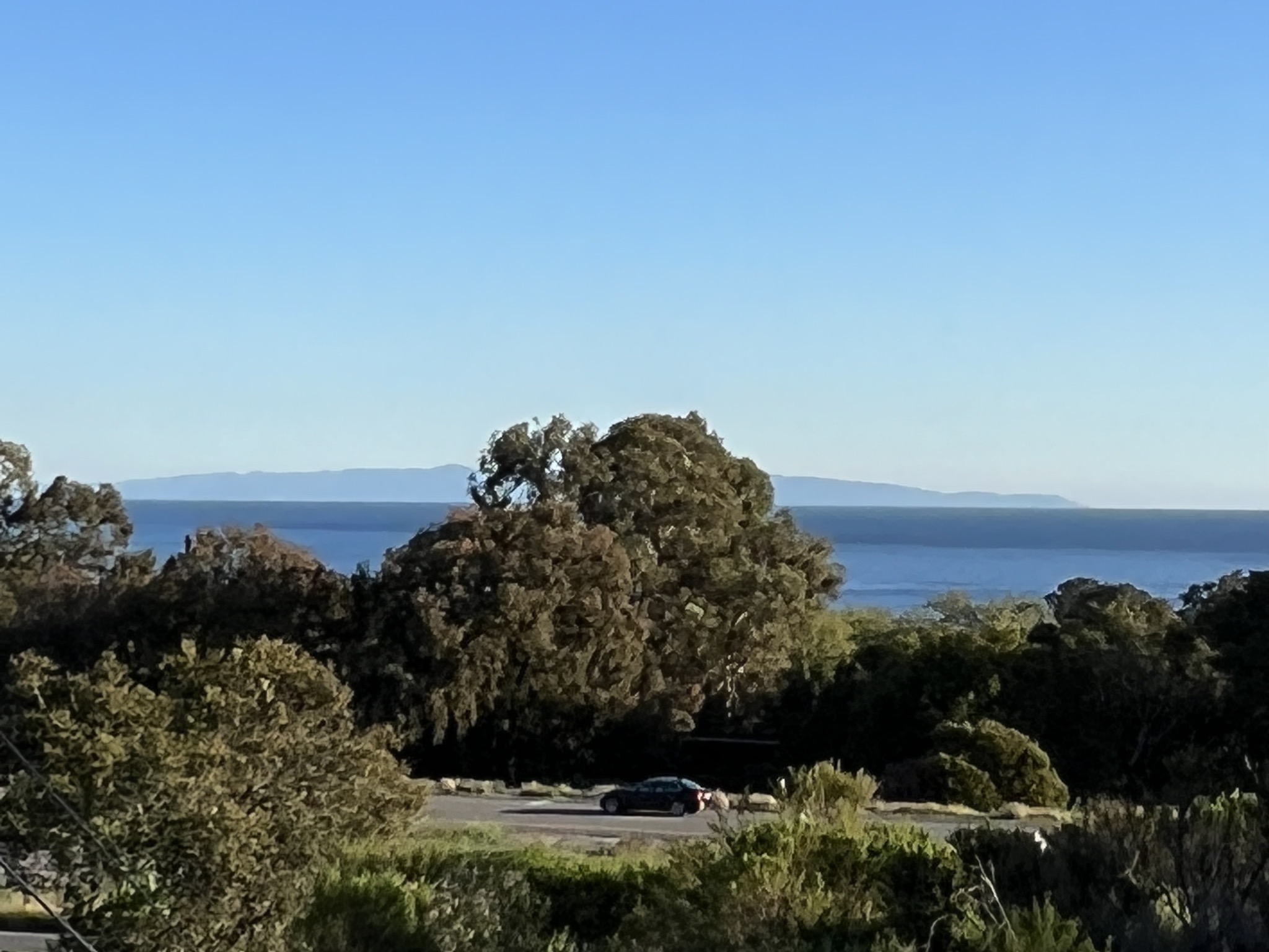Ocean and island view