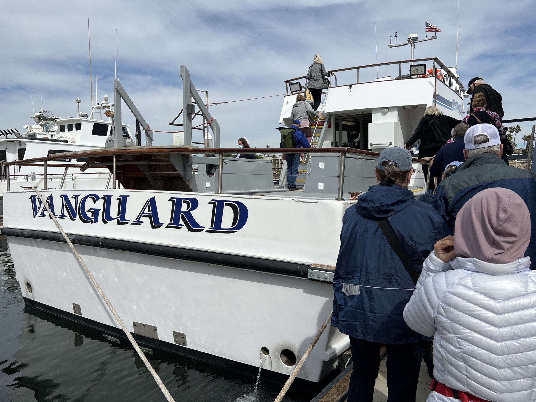 Boarding the Vanguard