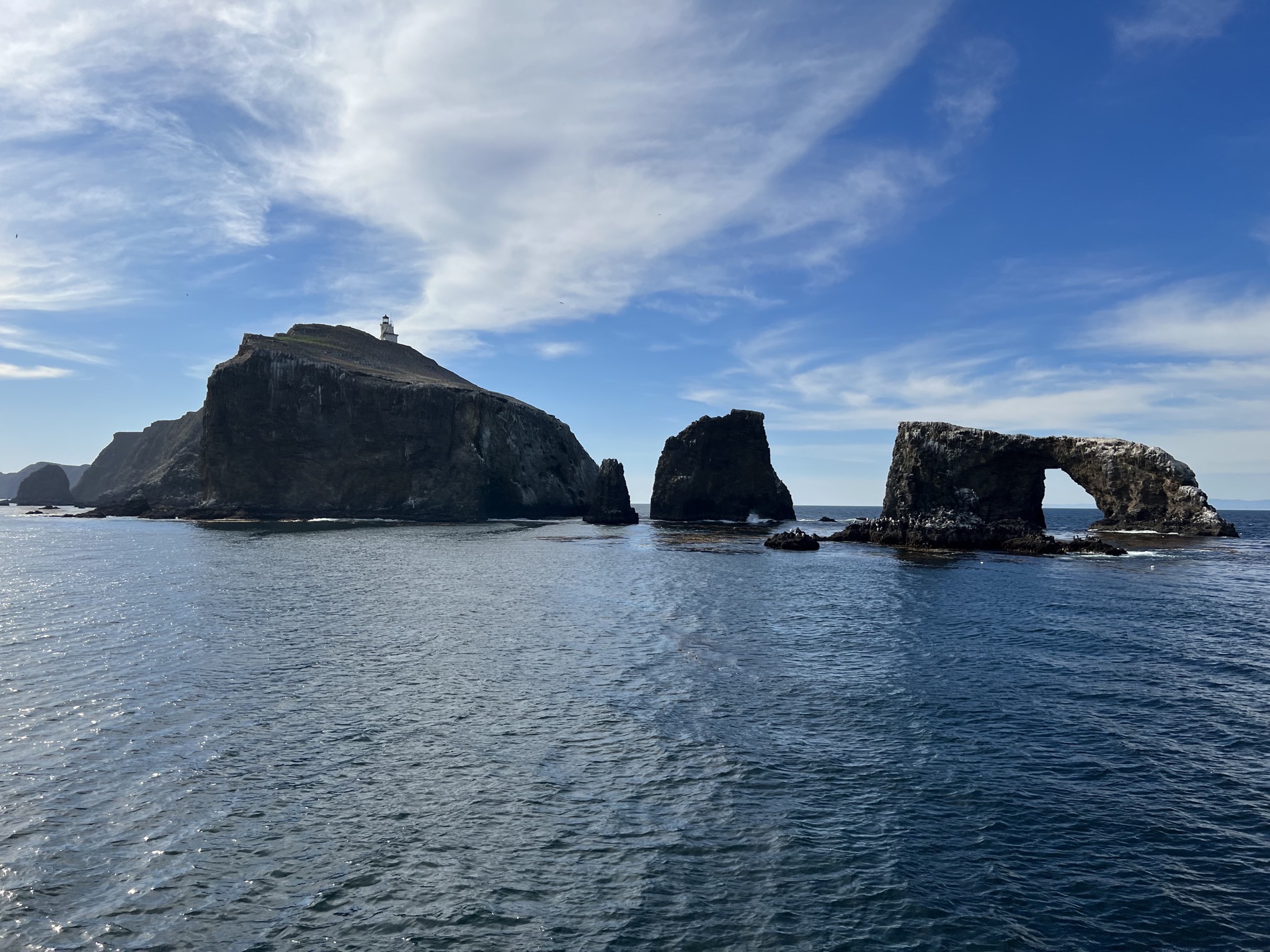 Arch and island