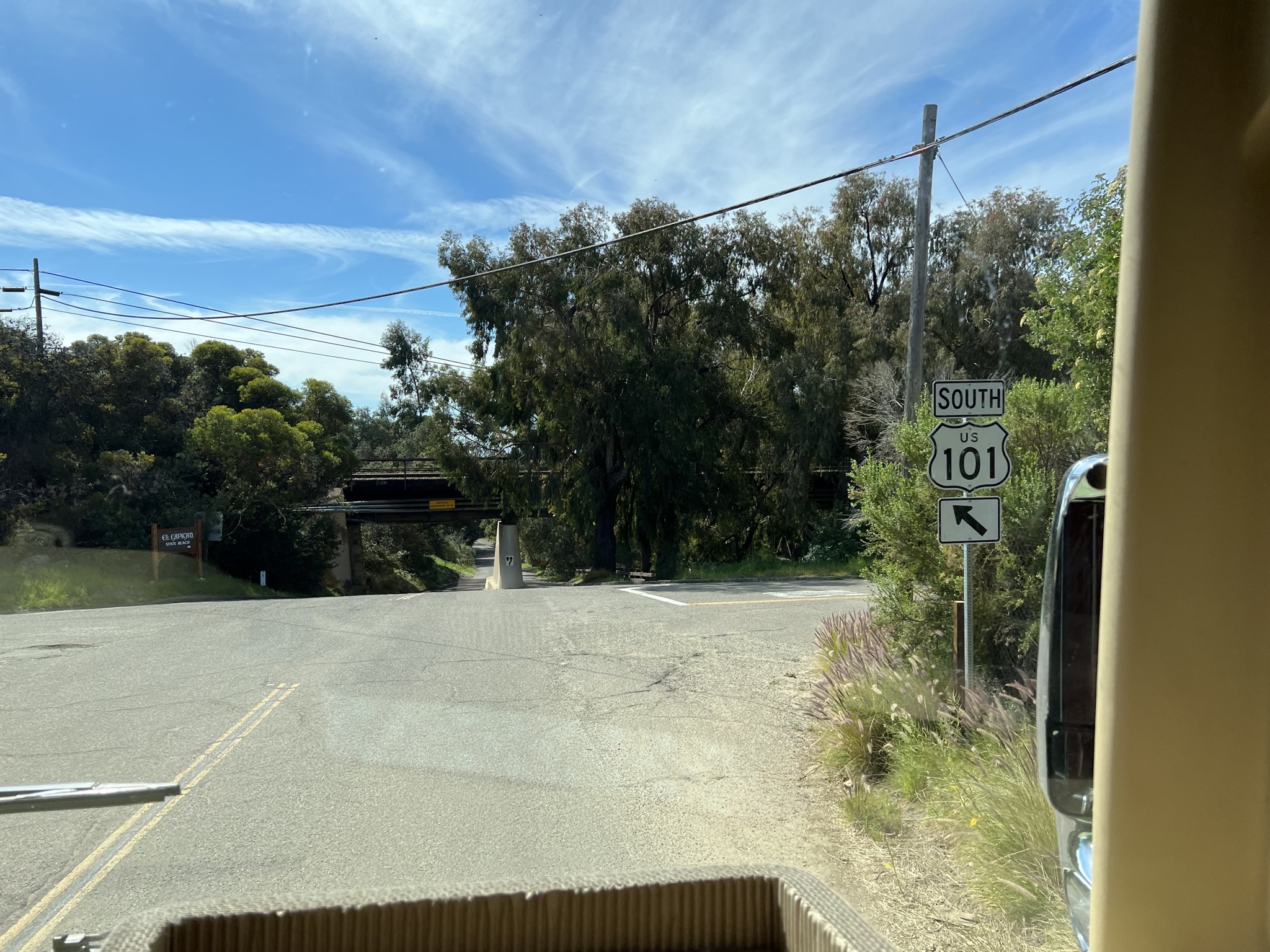 Heading south