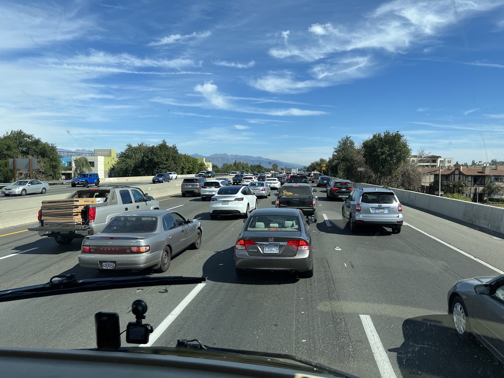 Heavy traffic