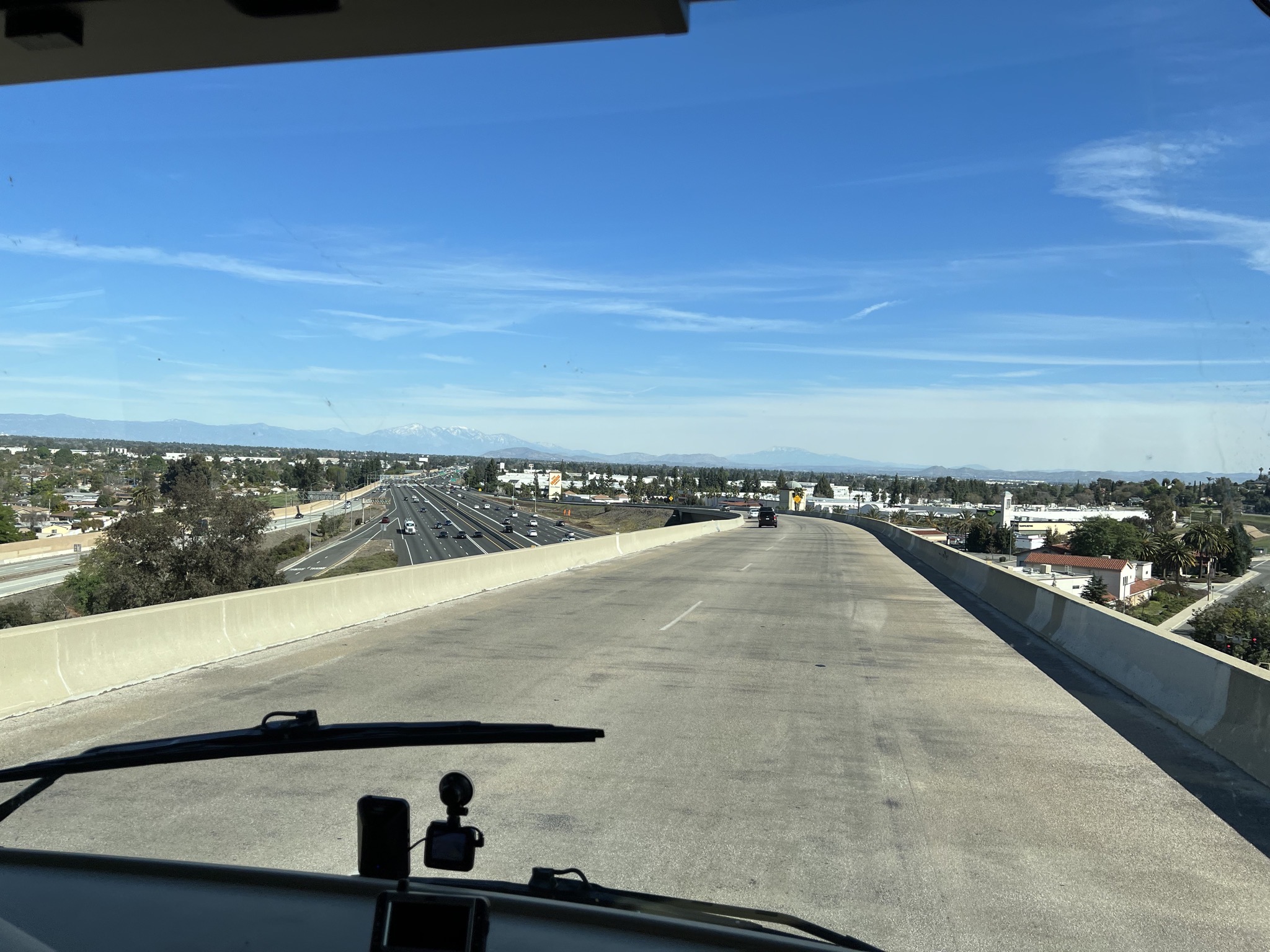 Freeway bridge