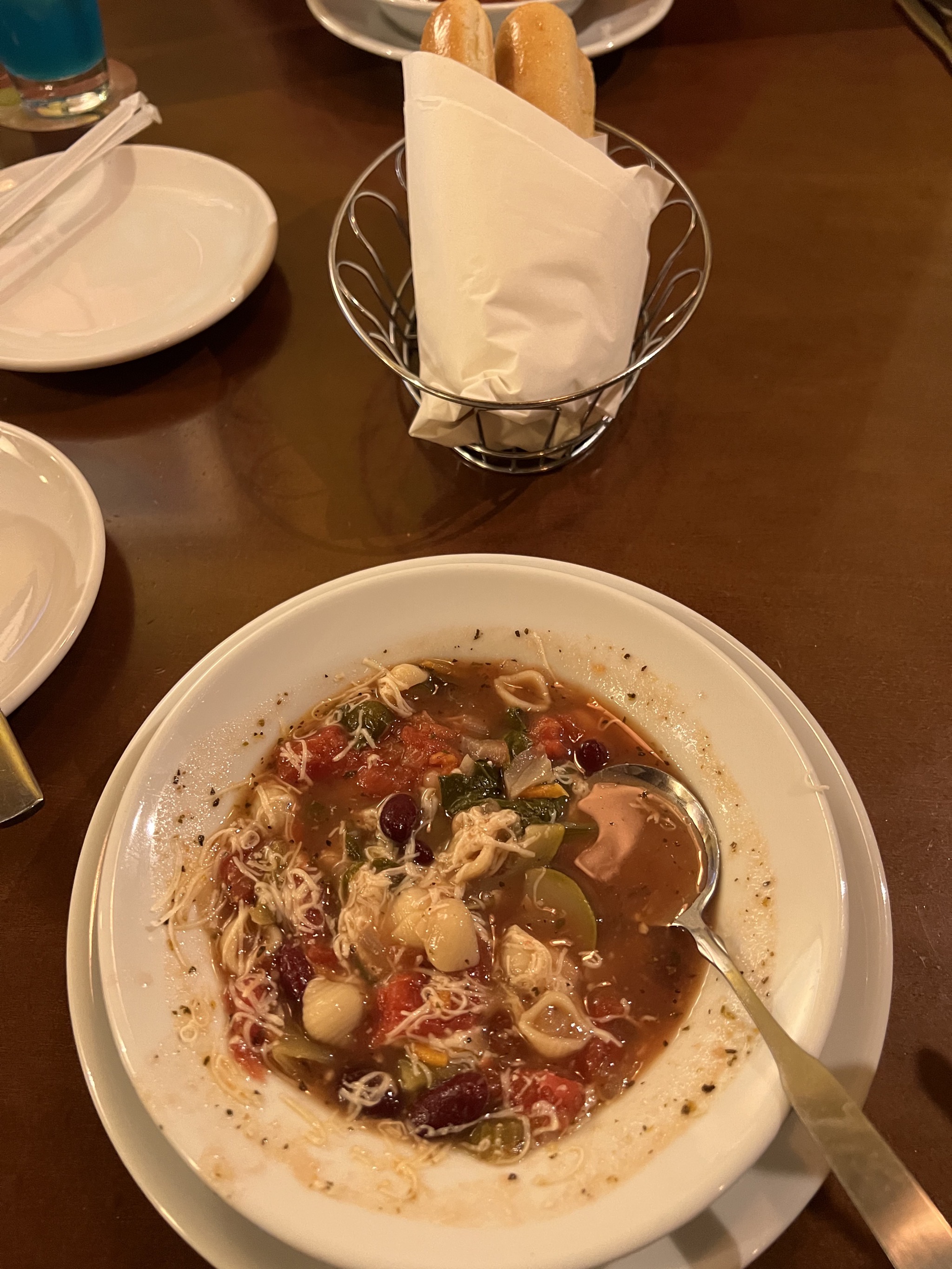 Olive Garden dinner