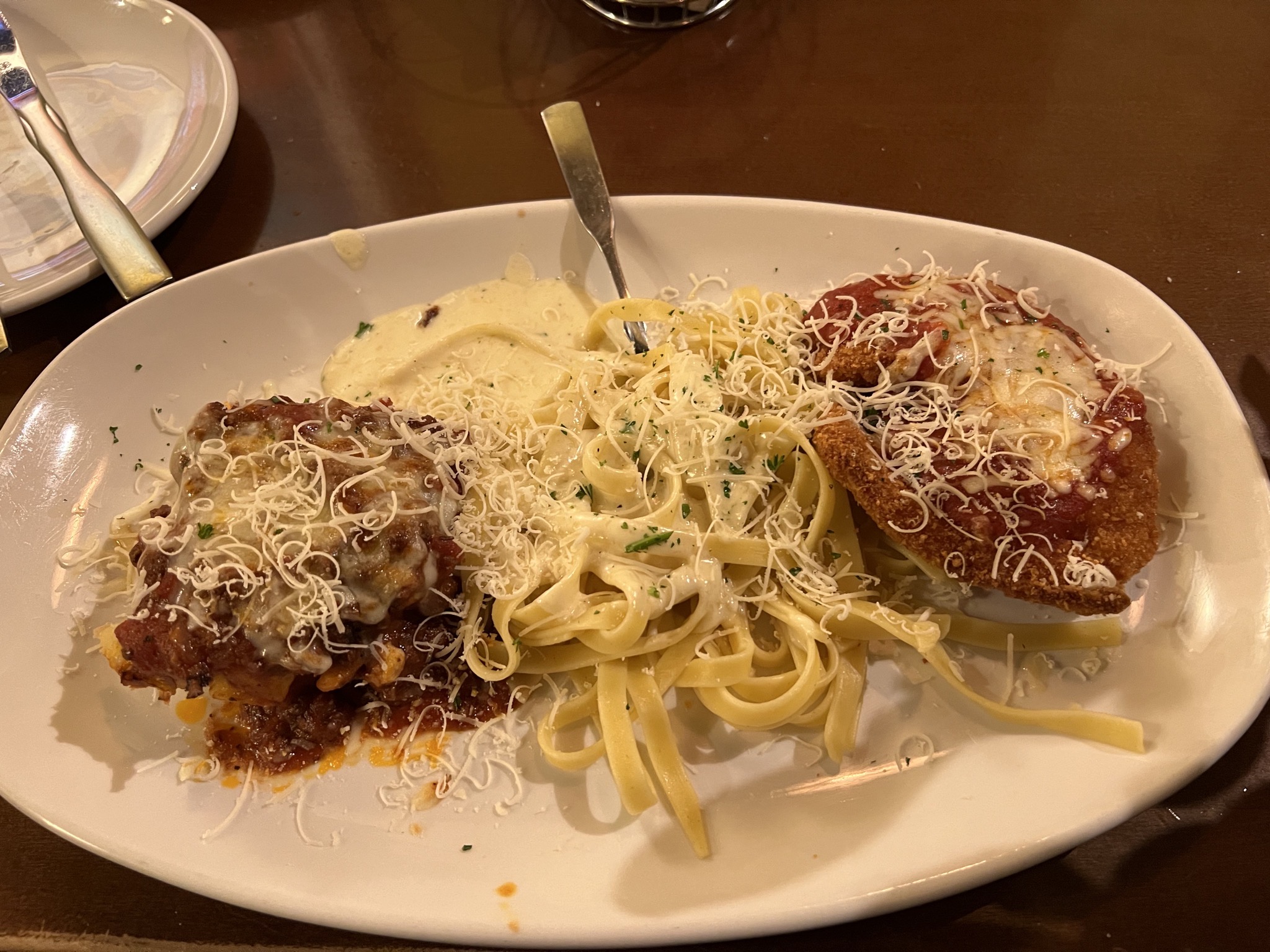Olive Garden dinner