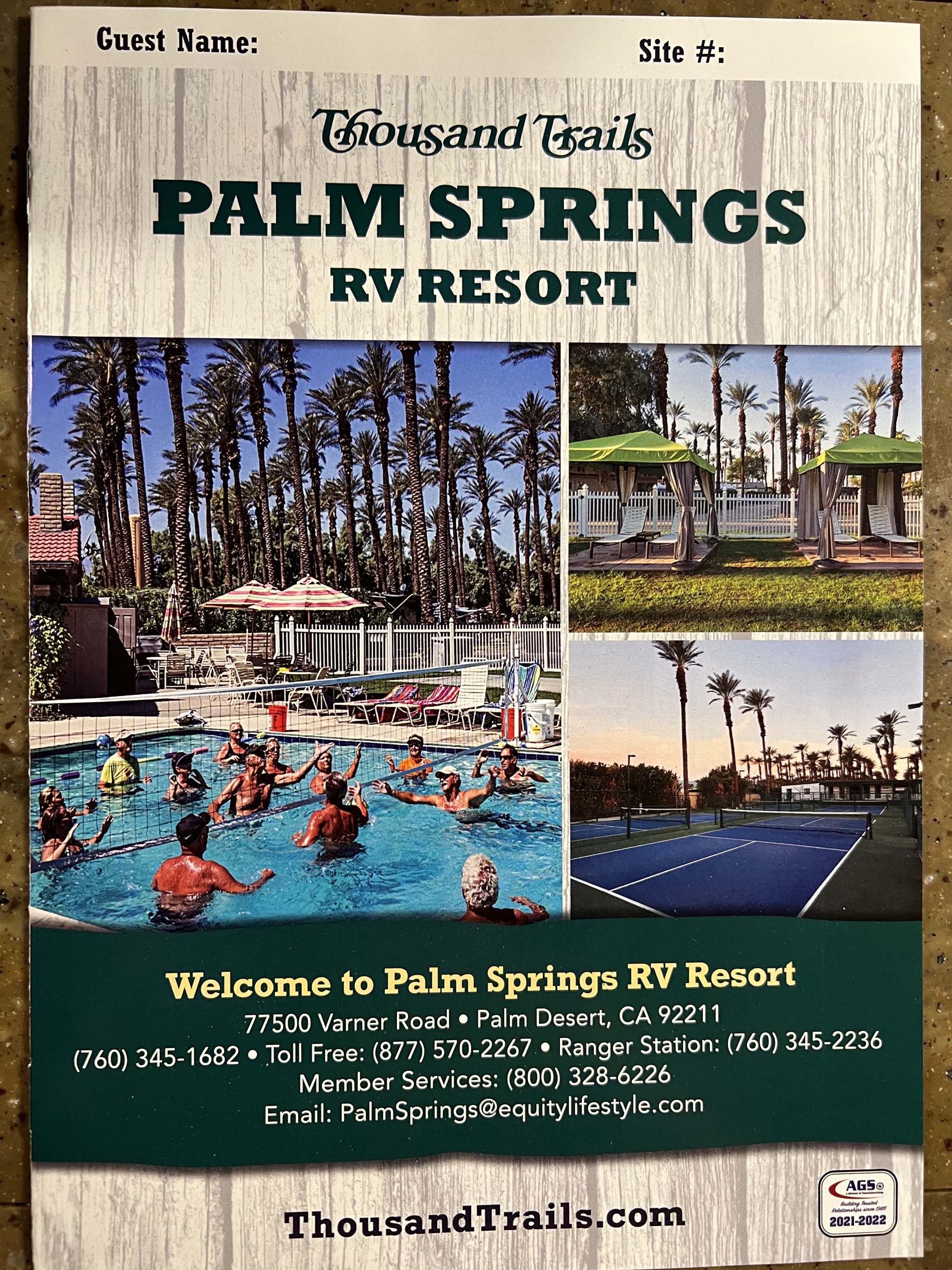Park info cover