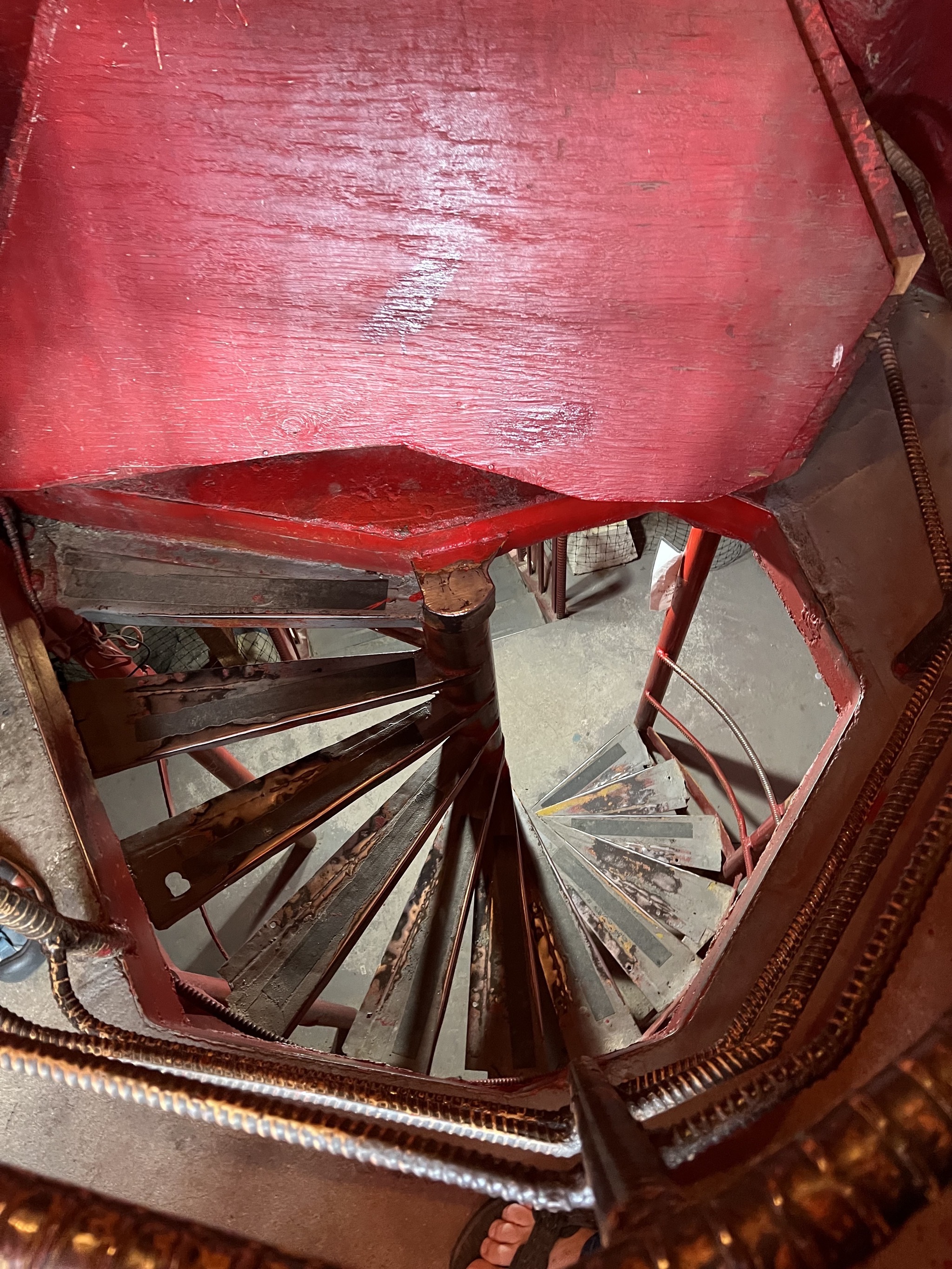 Inside dinosaur