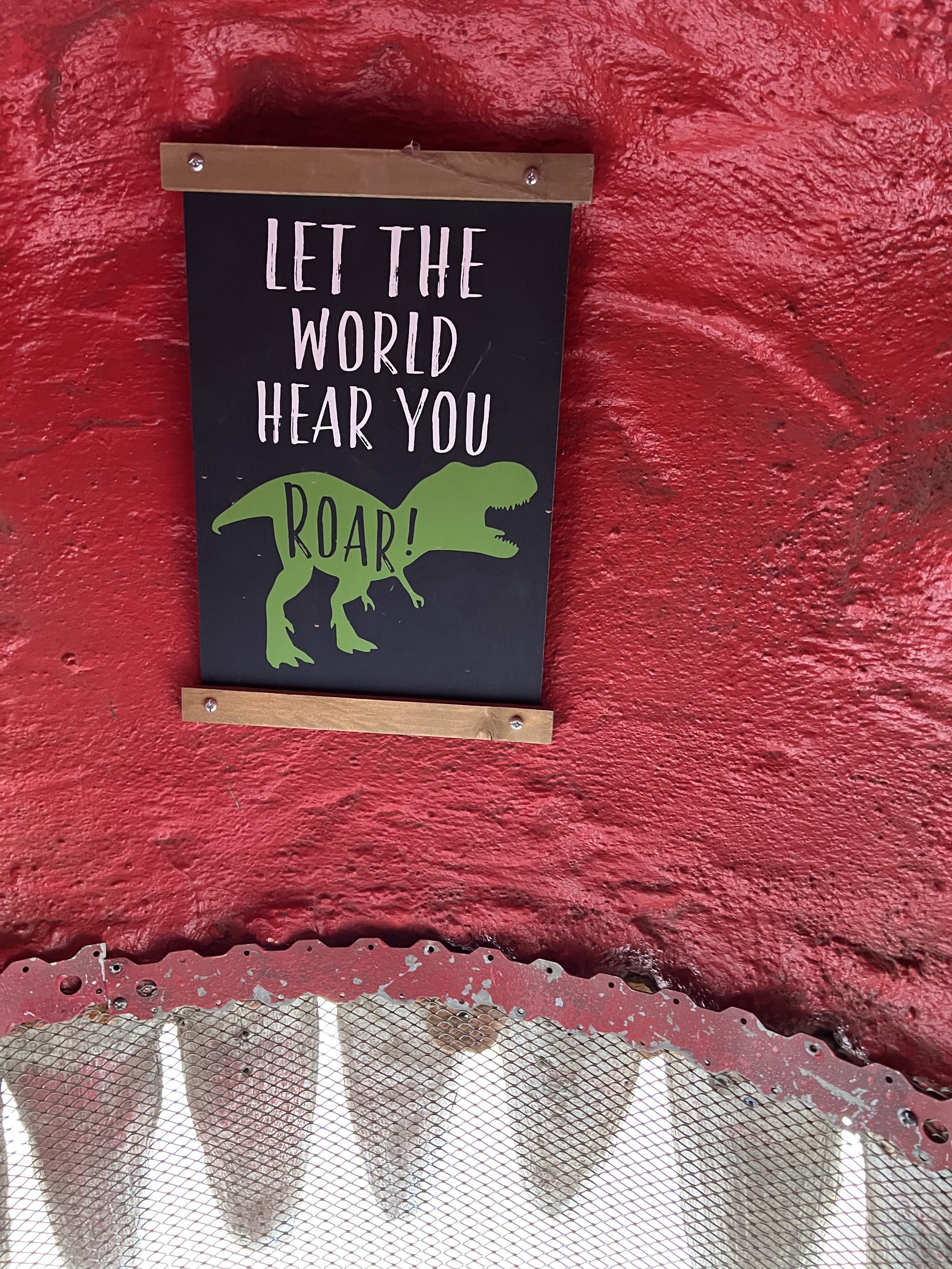 Inside dinosaur