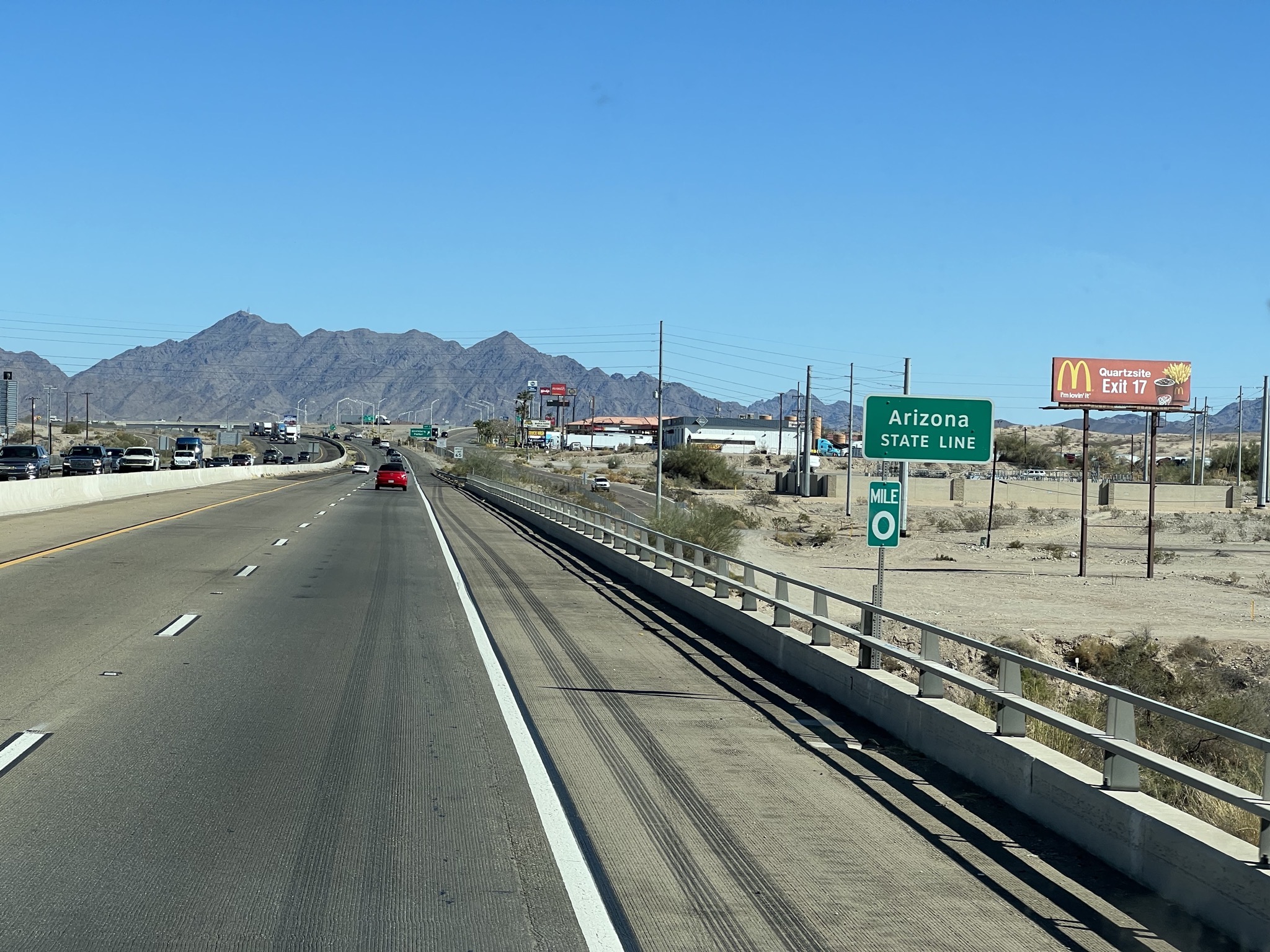 Arizona state line
