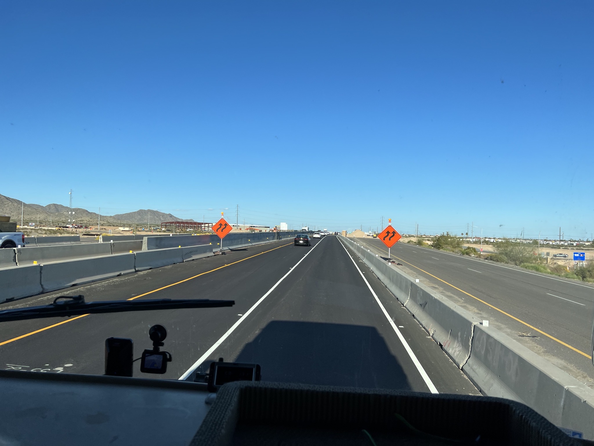 Road works