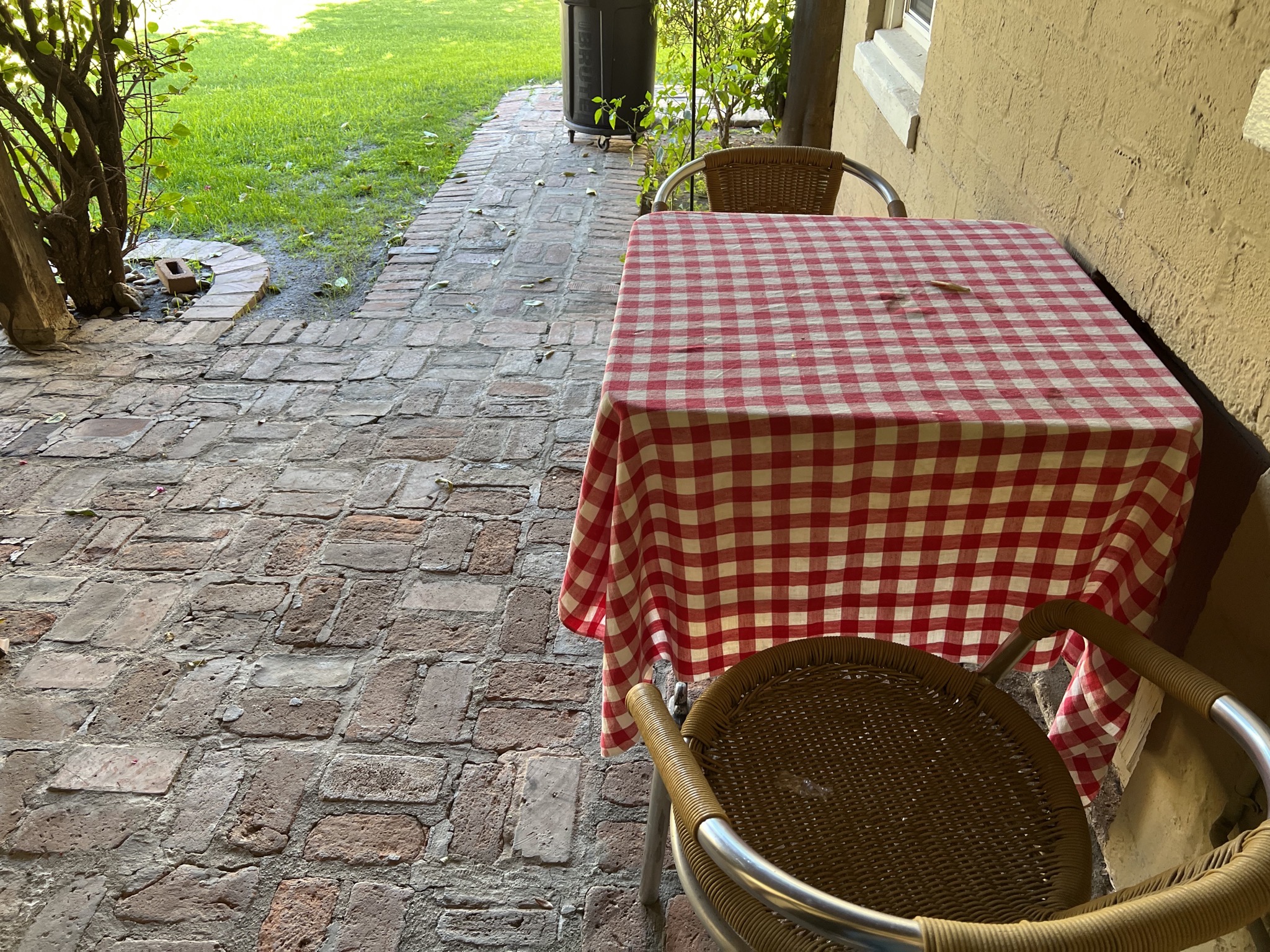Table and chairs