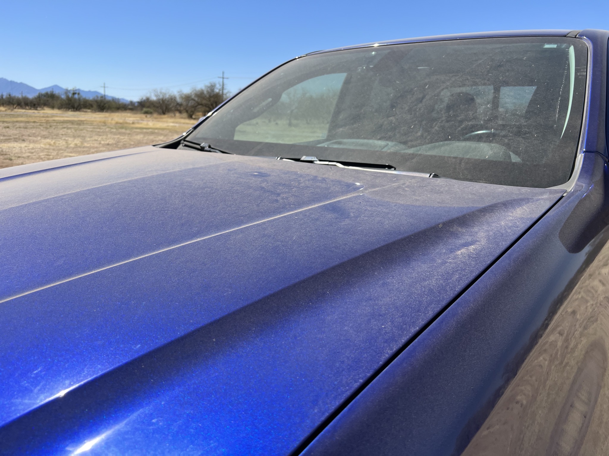 Dusty truck
