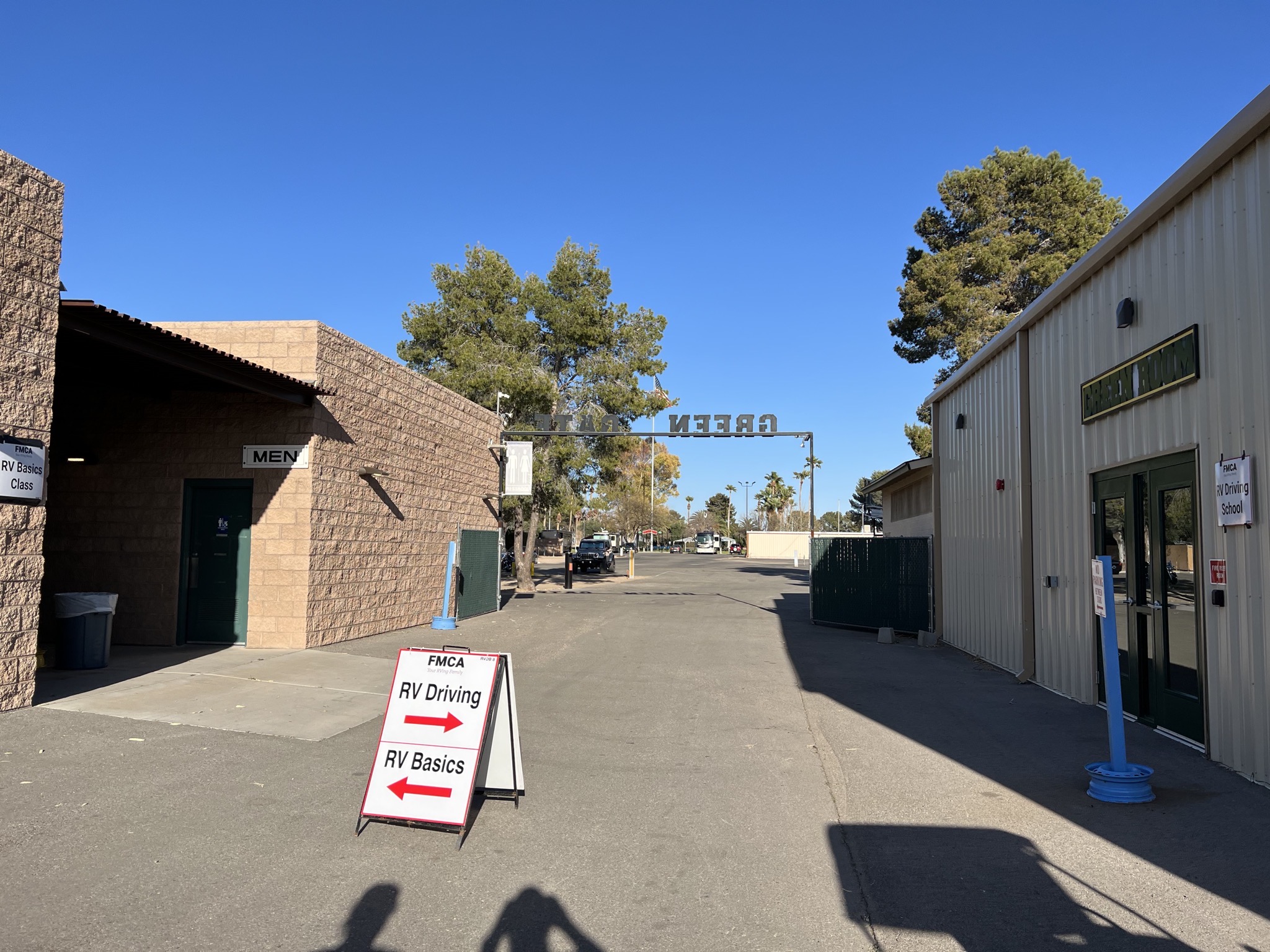 RV driving school classroom