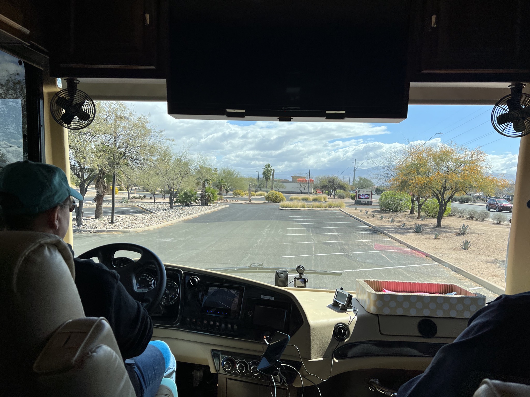 RV driving school driving practical