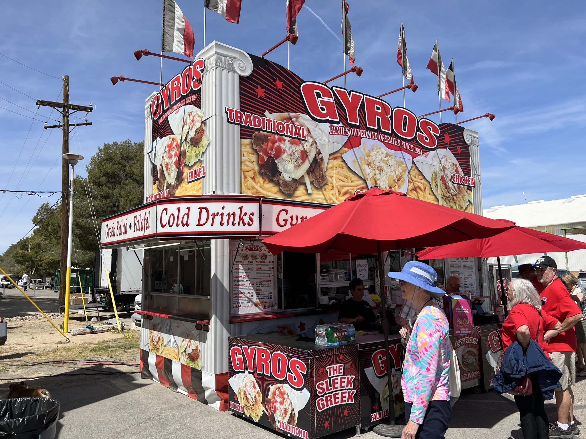 Gyros food truck