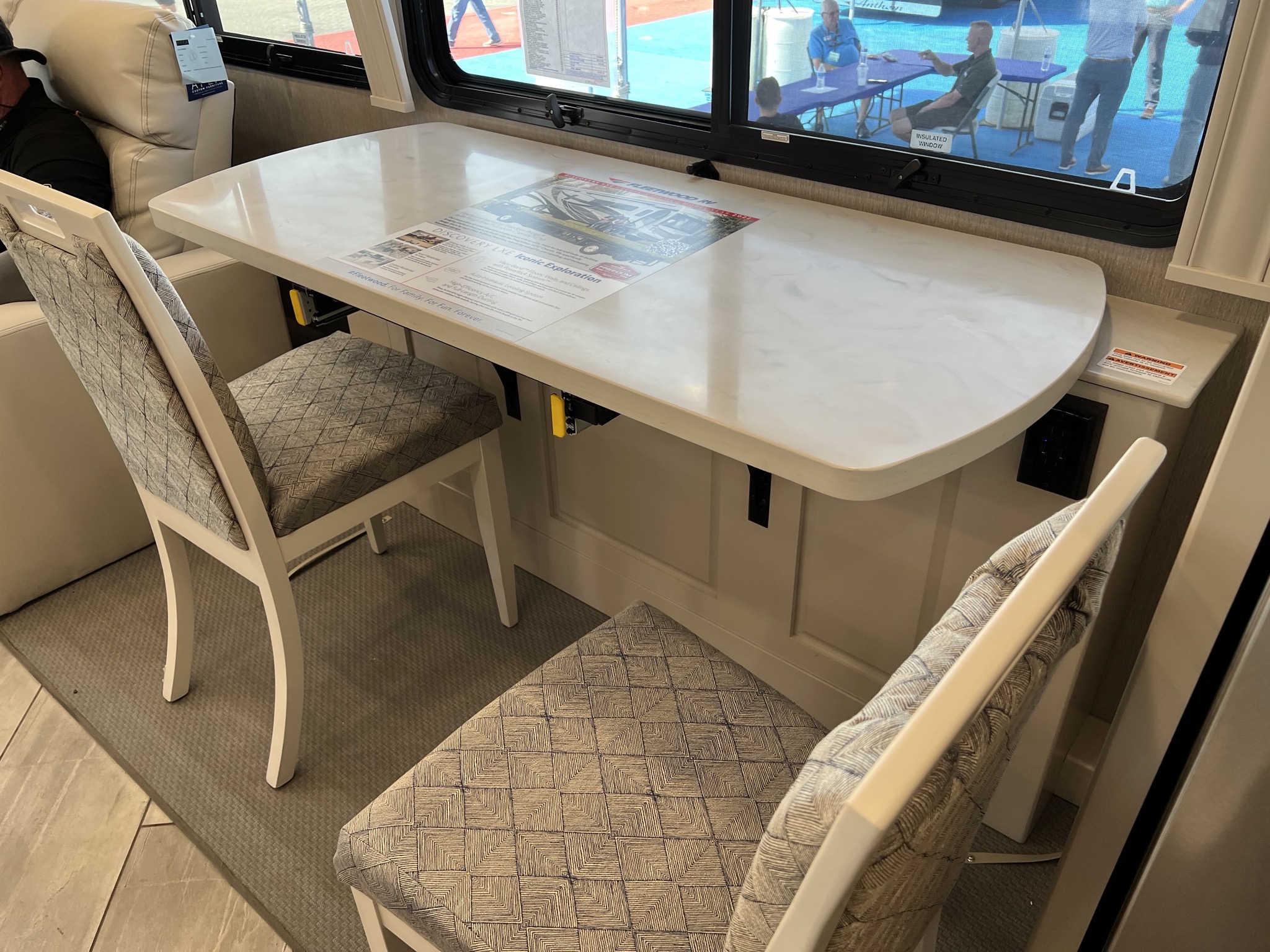 Fleetwood rotating table