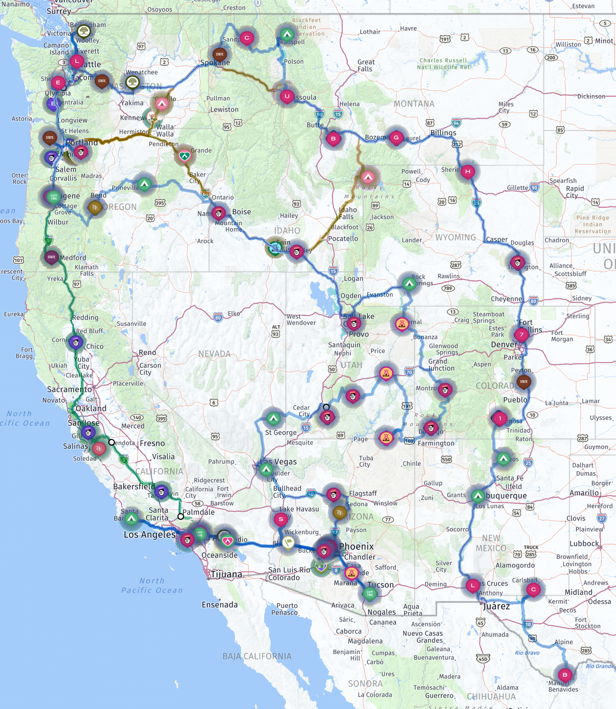 Route map cropped more