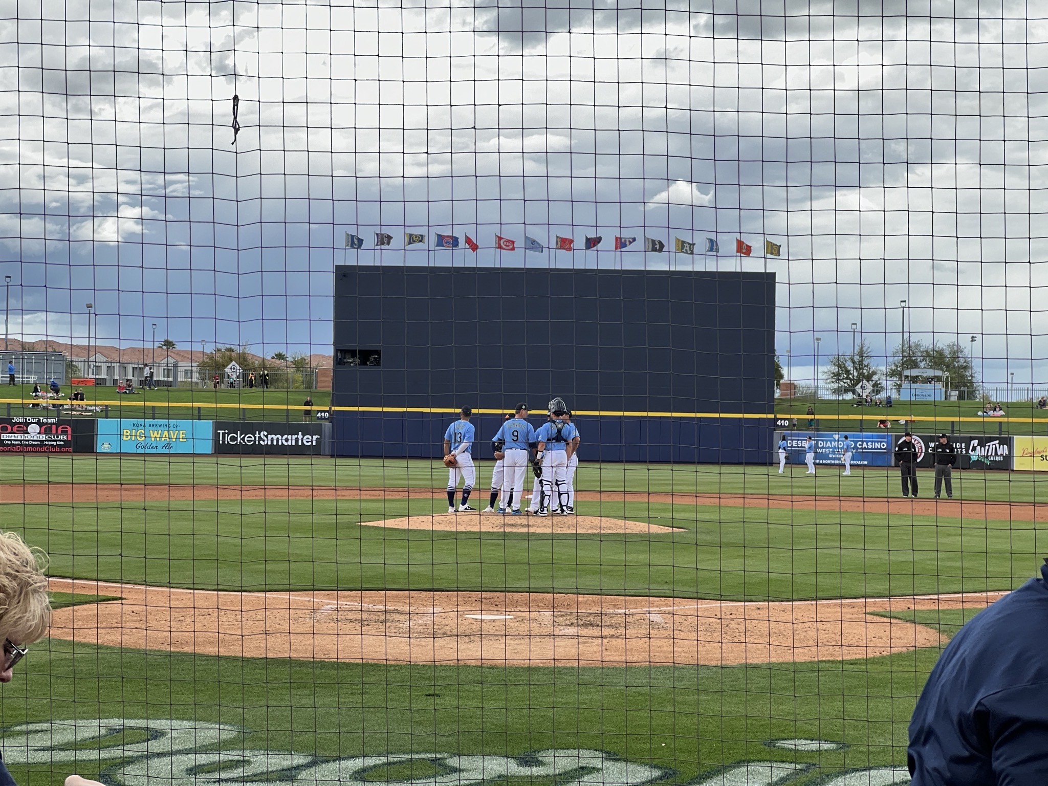 Conference on the mound