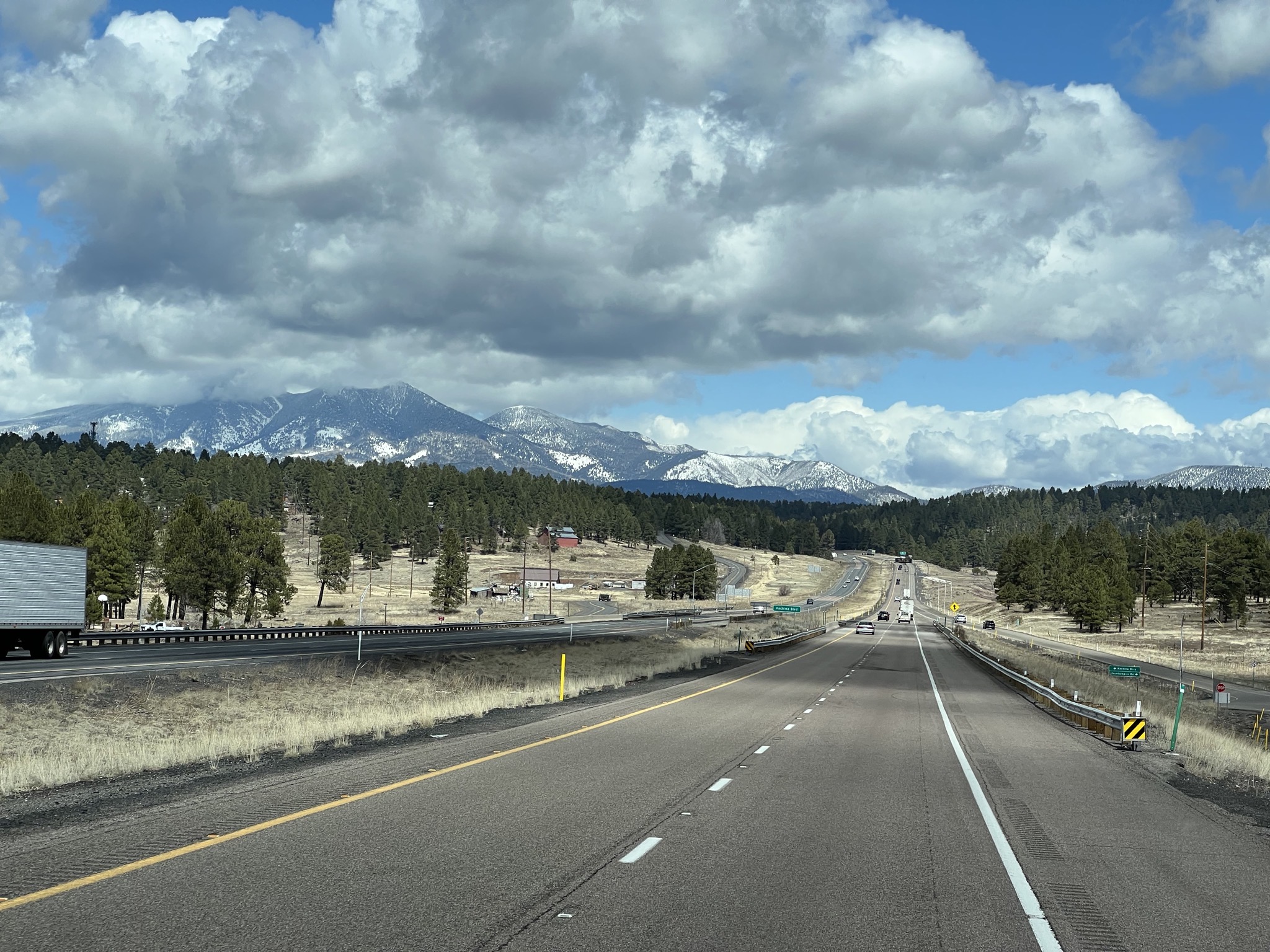 Snowy mountains