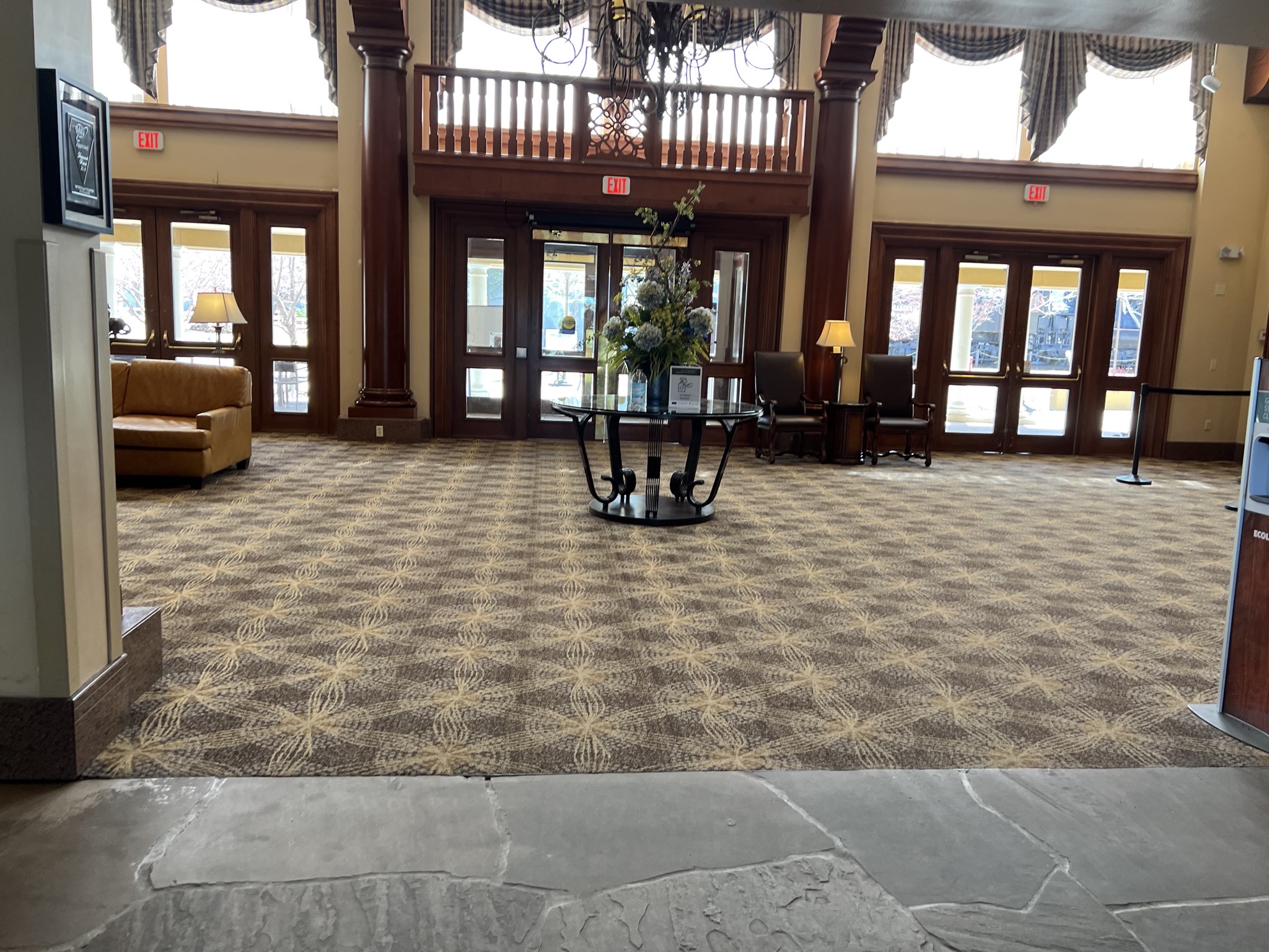 Hotel lobby